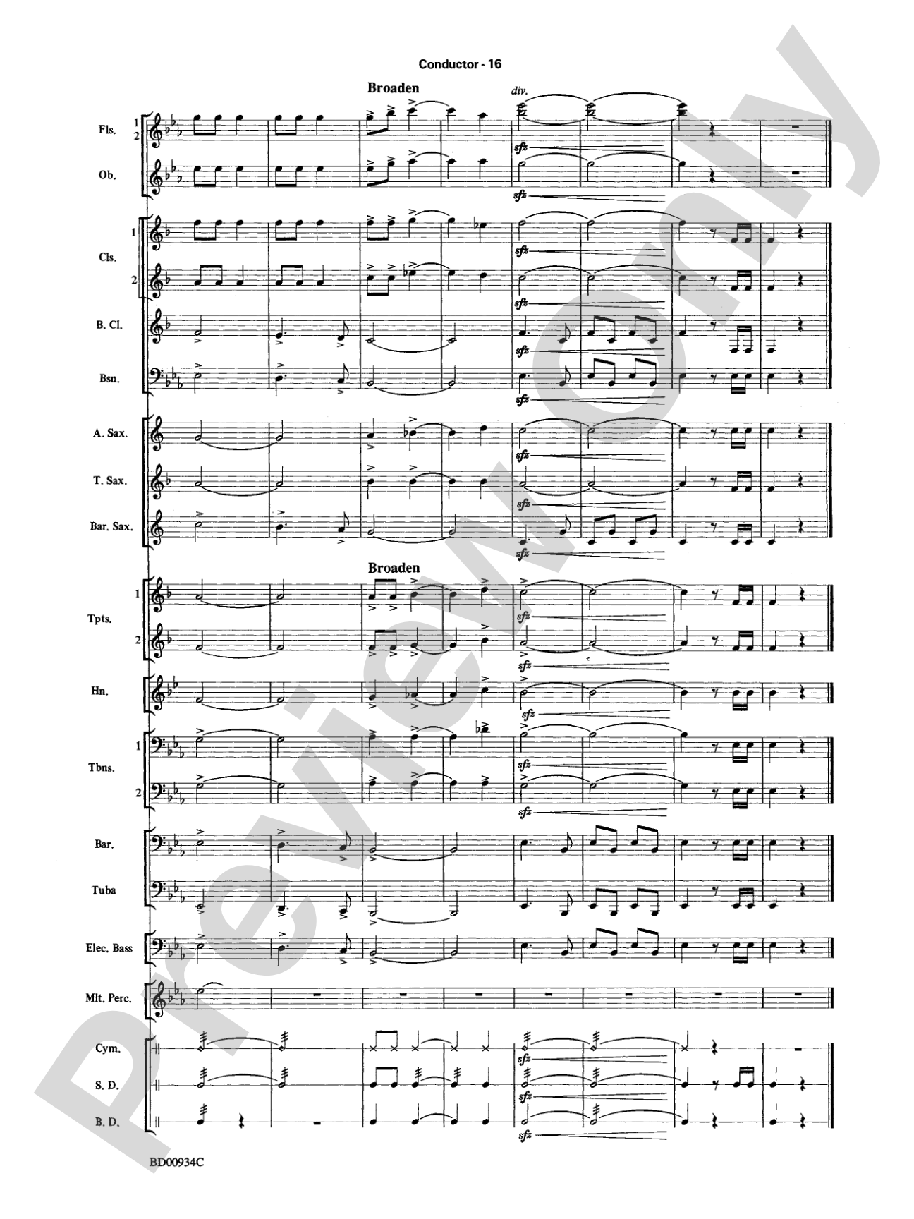 Christmas Magic: Concert Band Conductor Score & Parts