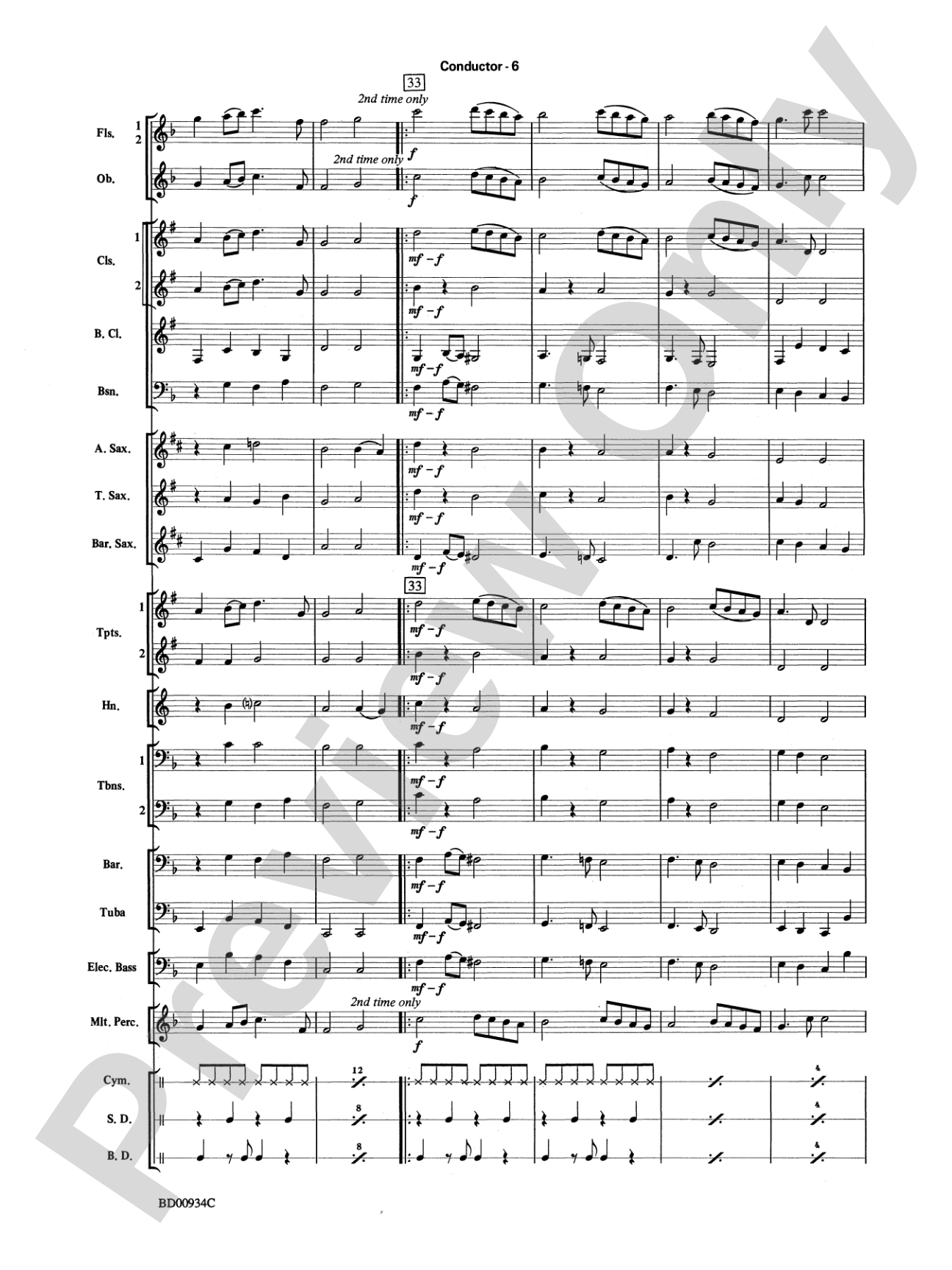 Christmas Magic: Concert Band Conductor Score & Parts