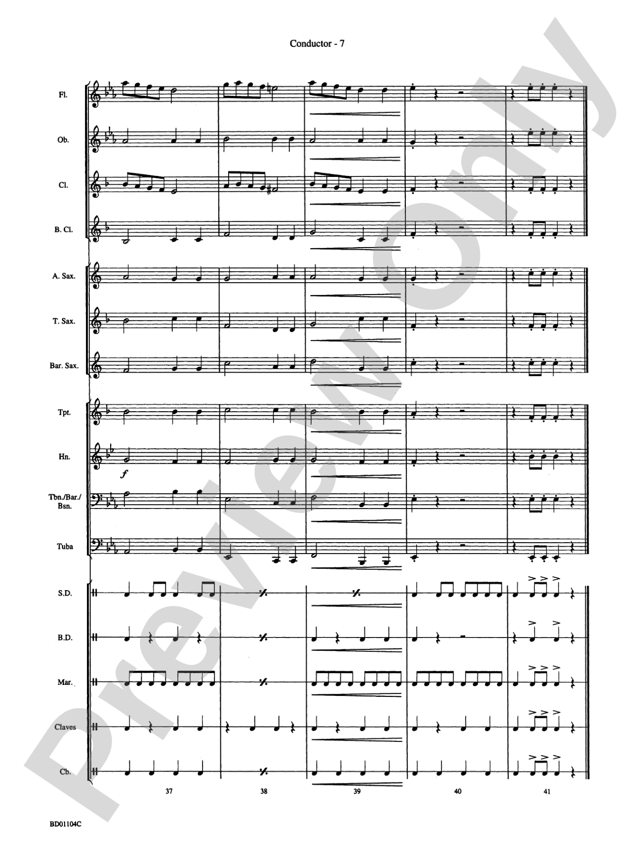 Carnival in Rio: Concert Band Conductor Score & Parts