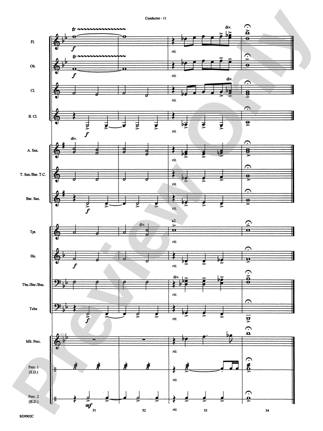 Then Come the Heroes: Concert Band Conductor Score & Parts