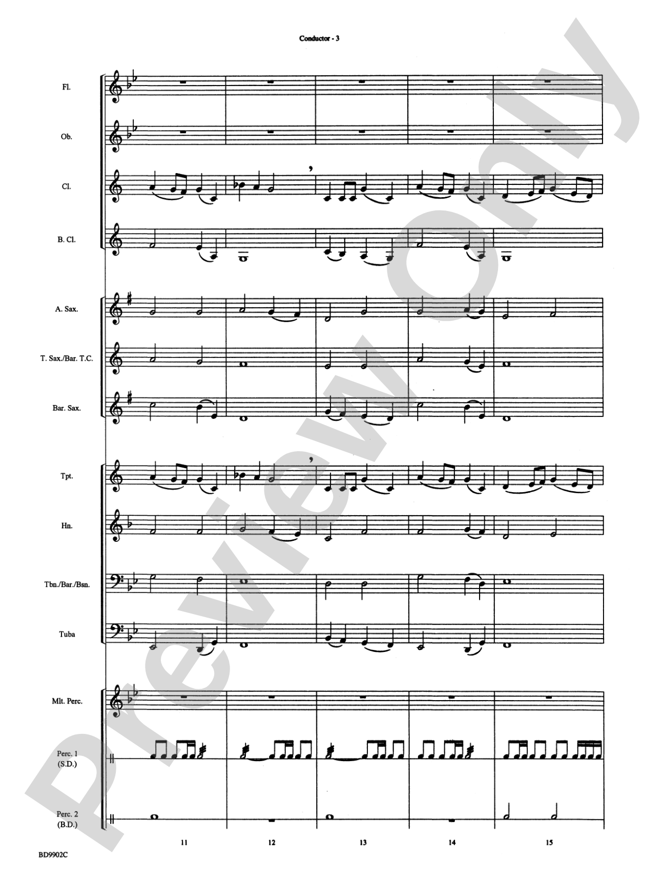 Then Come the Heroes: Concert Band Conductor Score & Parts