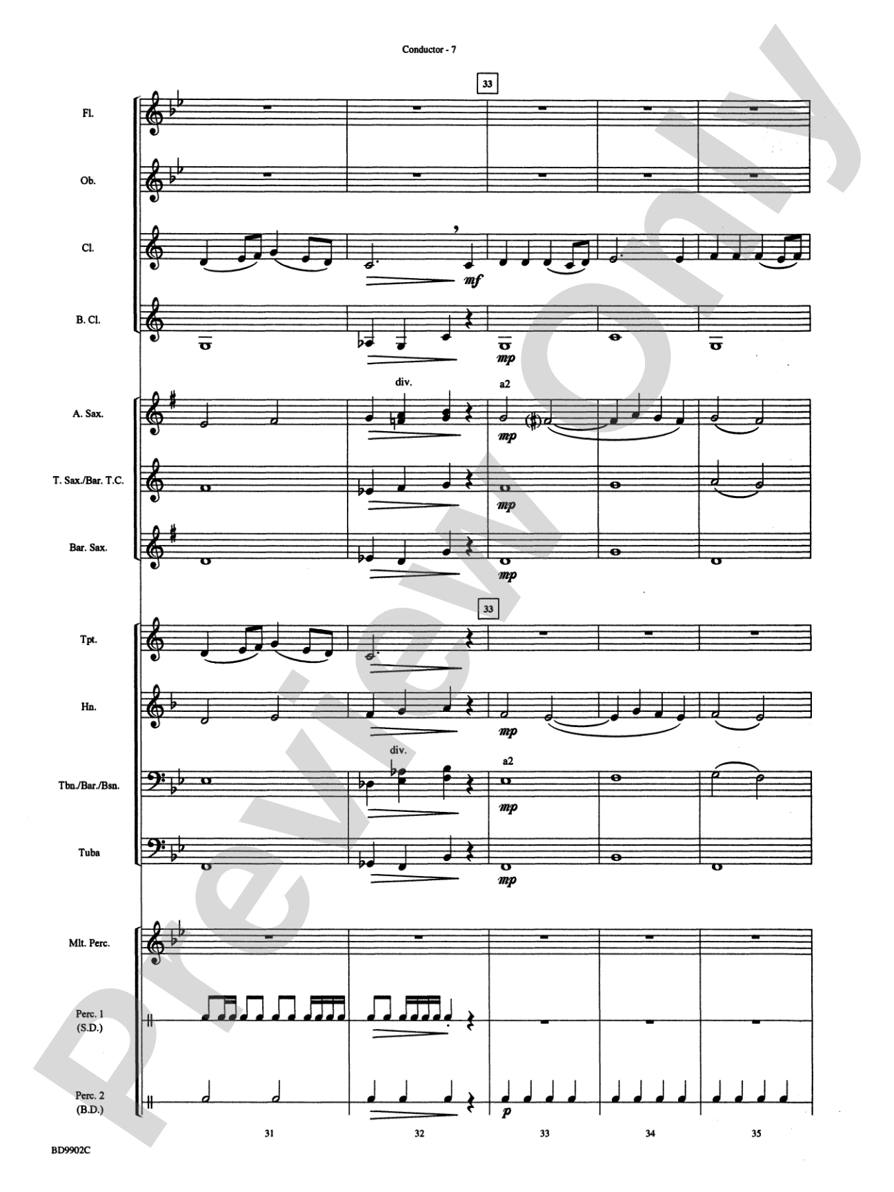 Then Come the Heroes: Concert Band Conductor Score & Parts