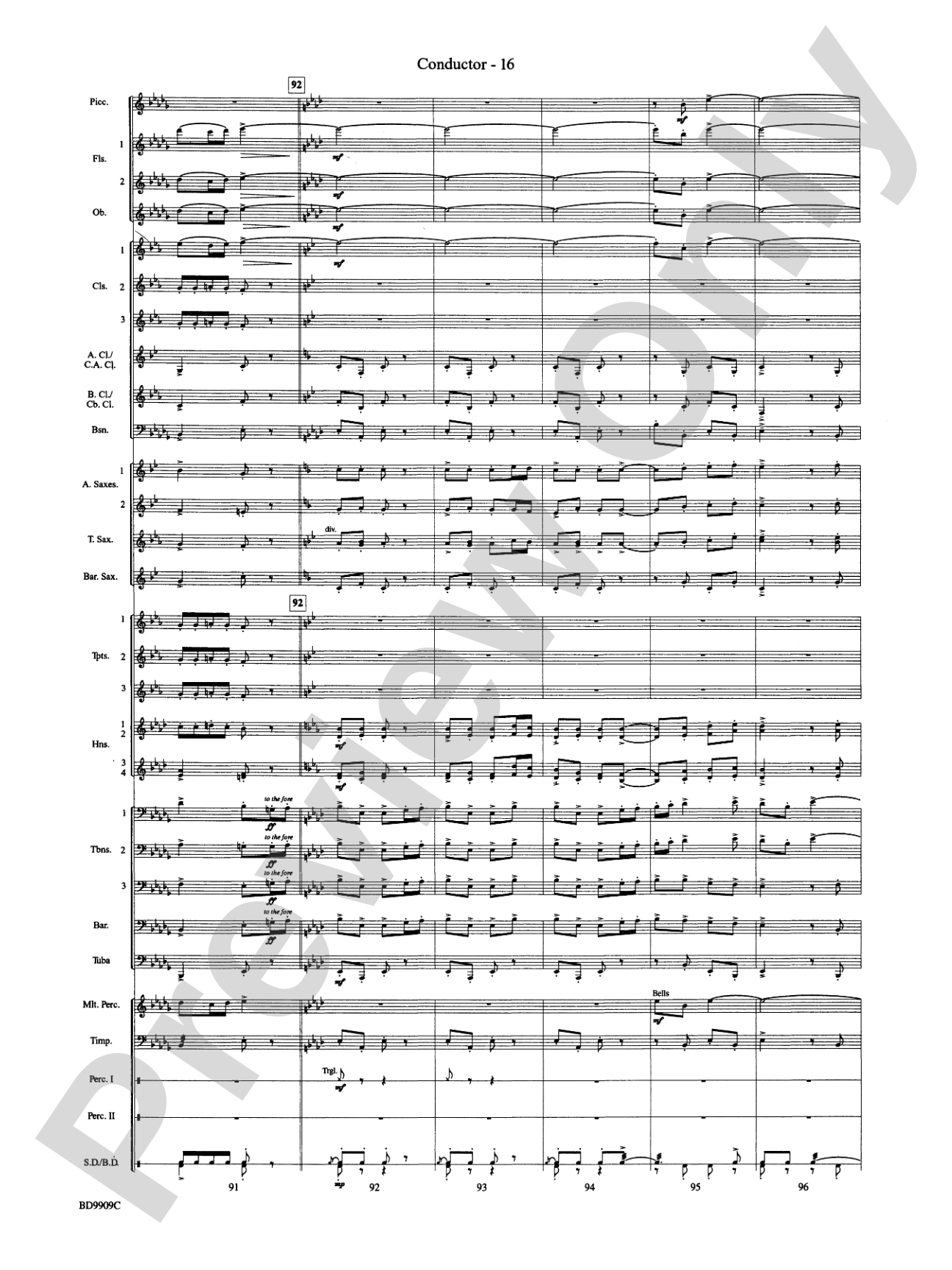 I'm Seventeen Come Sunday: Concert Band Conductor Score & Parts