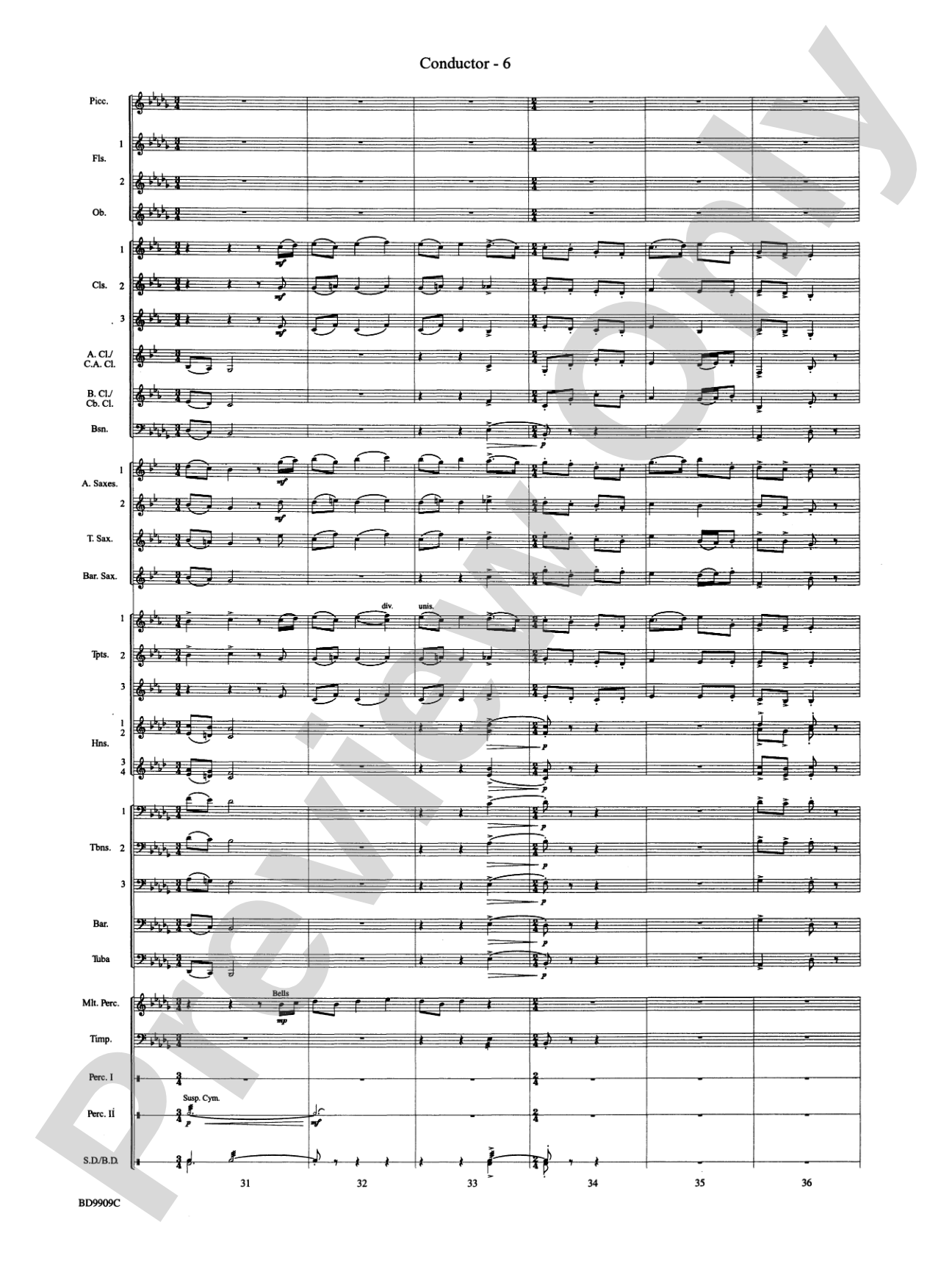 I'm Seventeen Come Sunday: Concert Band Conductor Score & Parts