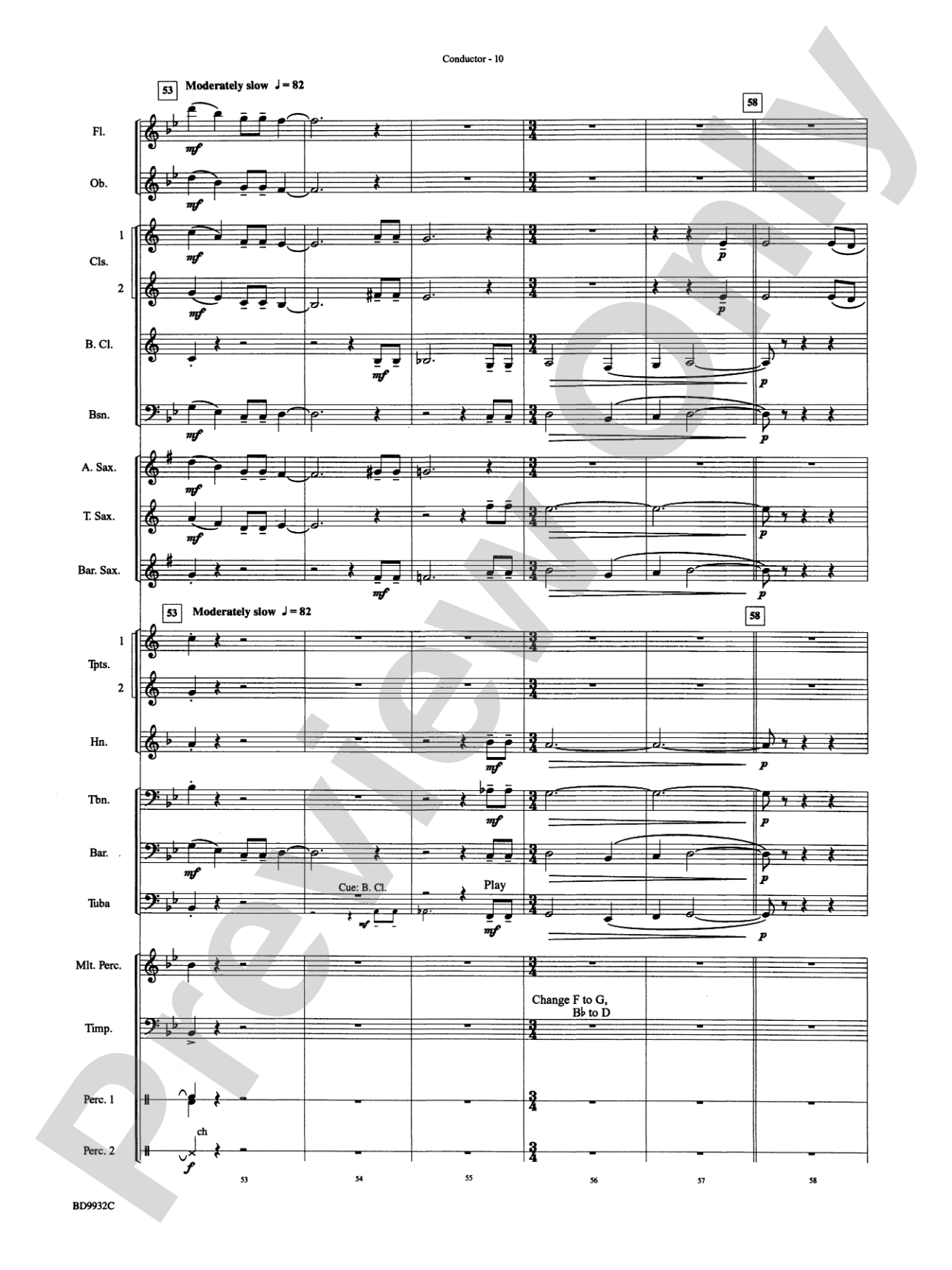 The Oregon Trail: Concert Band Conductor Score & Parts