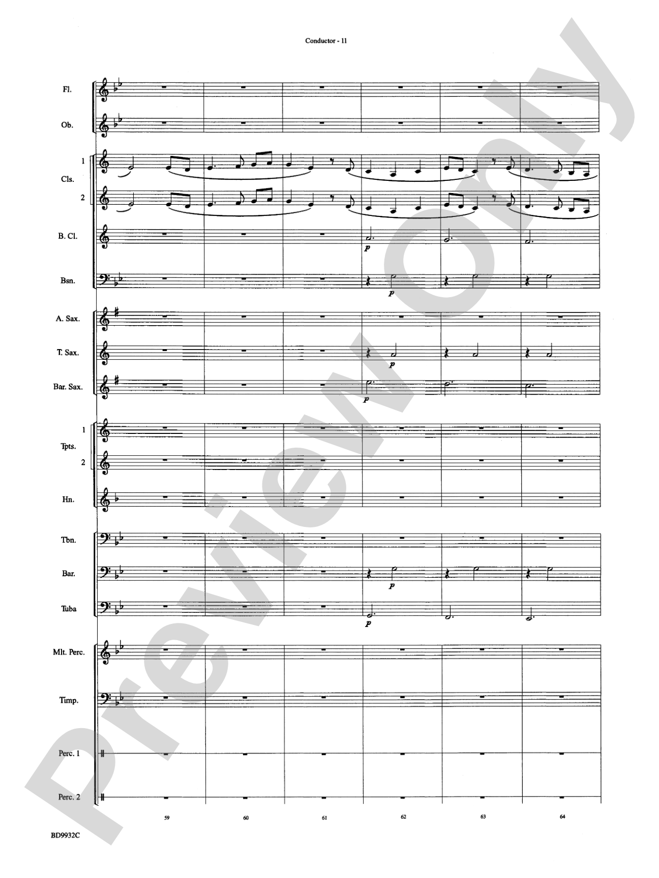 The Oregon Trail: Concert Band Conductor Score & Parts