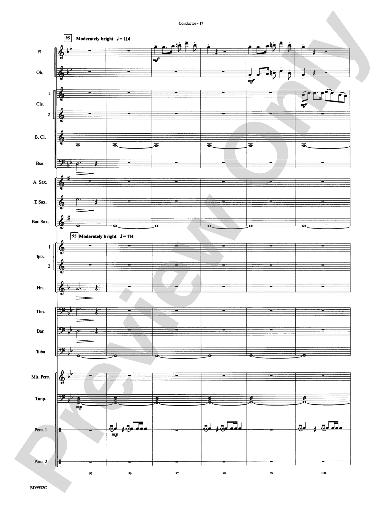 The Oregon Trail: Concert Band Conductor Score & Parts