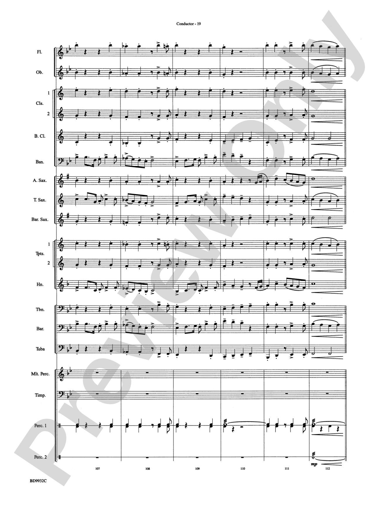 The Oregon Trail: Concert Band Conductor Score & Parts