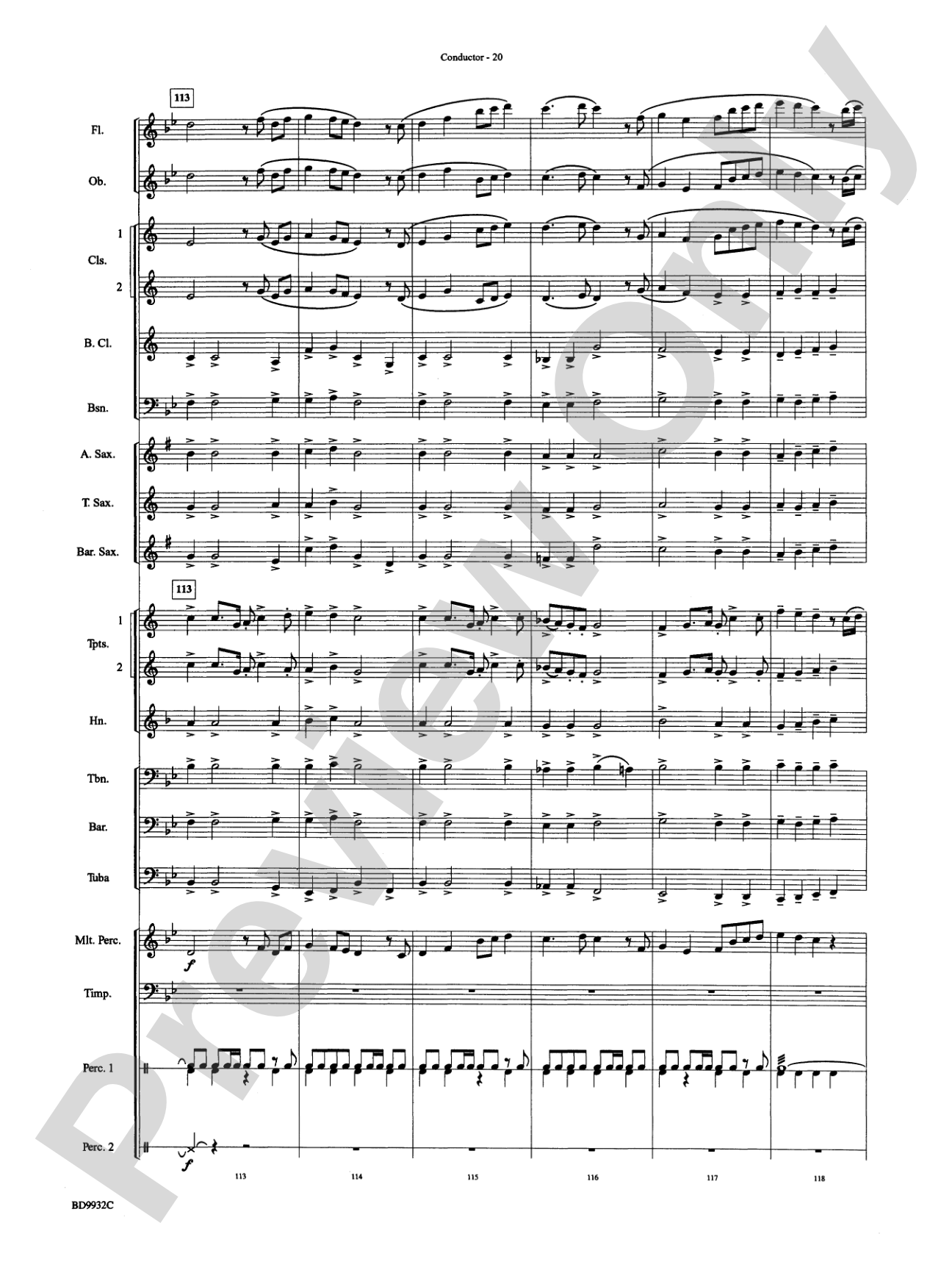 The Oregon Trail: Concert Band Conductor Score & Parts