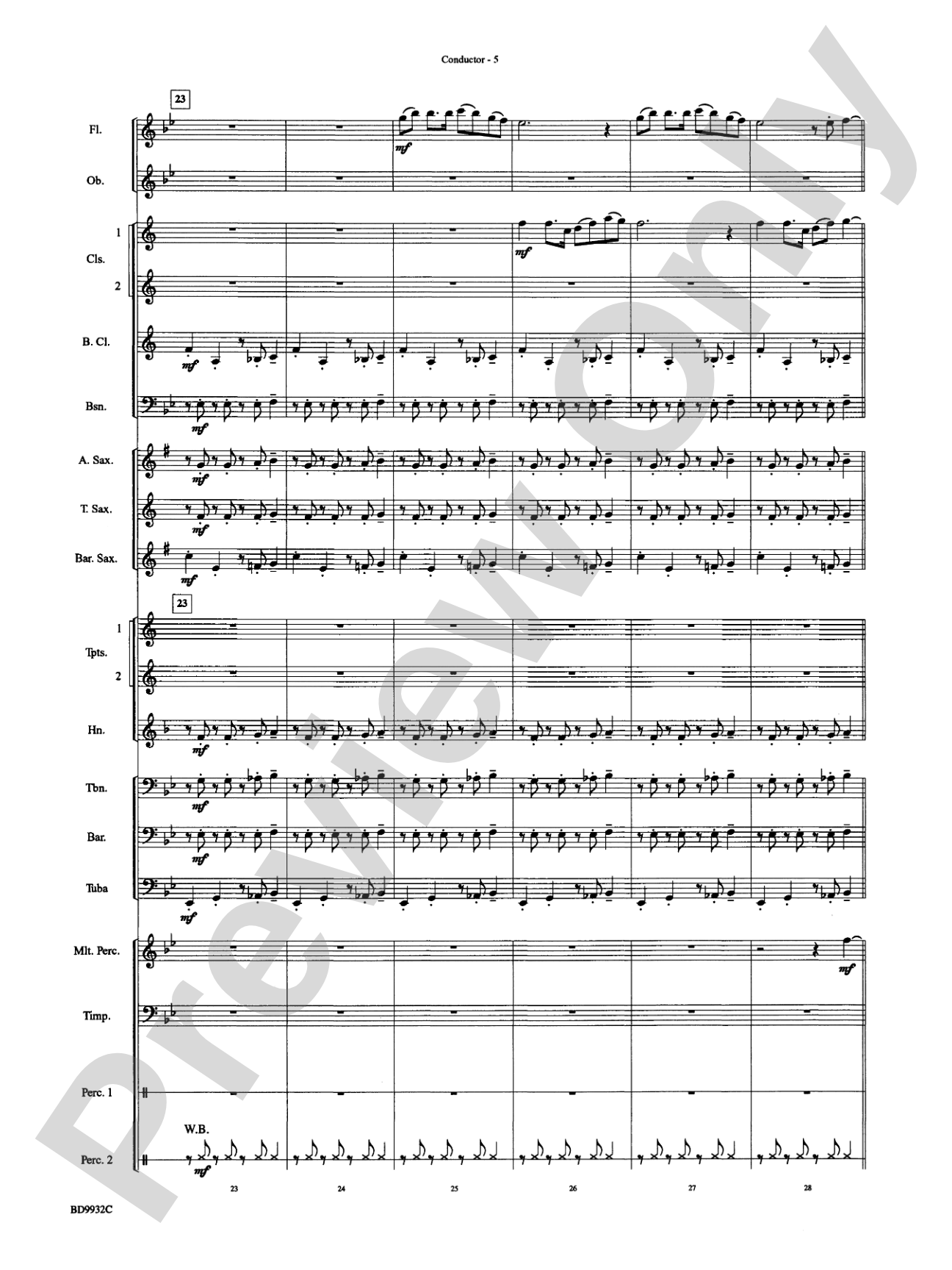 The Oregon Trail: Concert Band Conductor Score & Parts