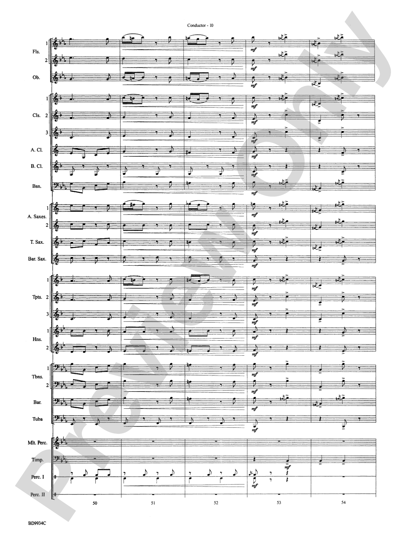 El Capitan: Concert Band Conductor Score & Parts