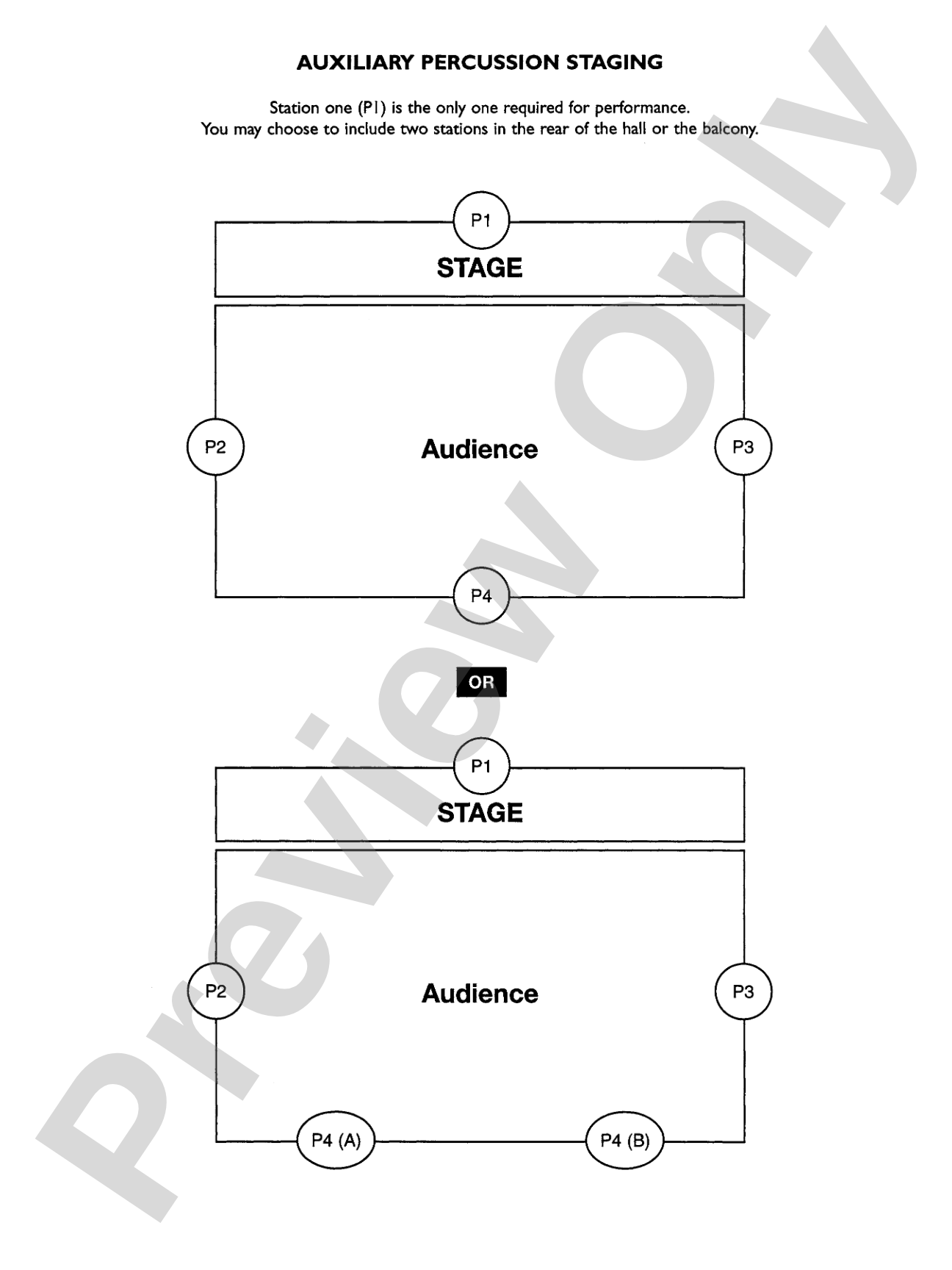 The Sleeping Place of the Stars: Concert Band Conductor Score & Parts