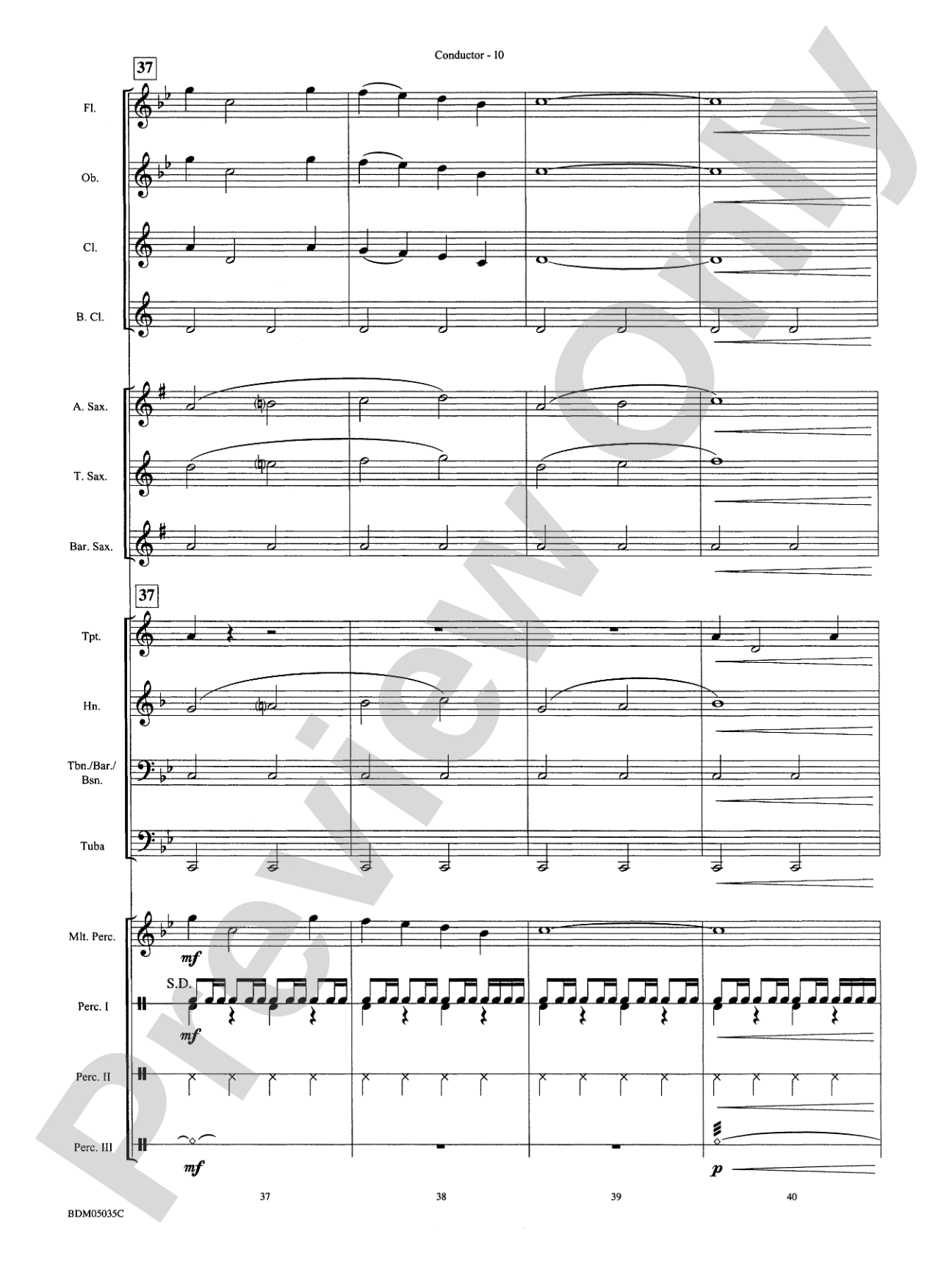 Labyrinth: Concert Band Conductor Score & Parts
