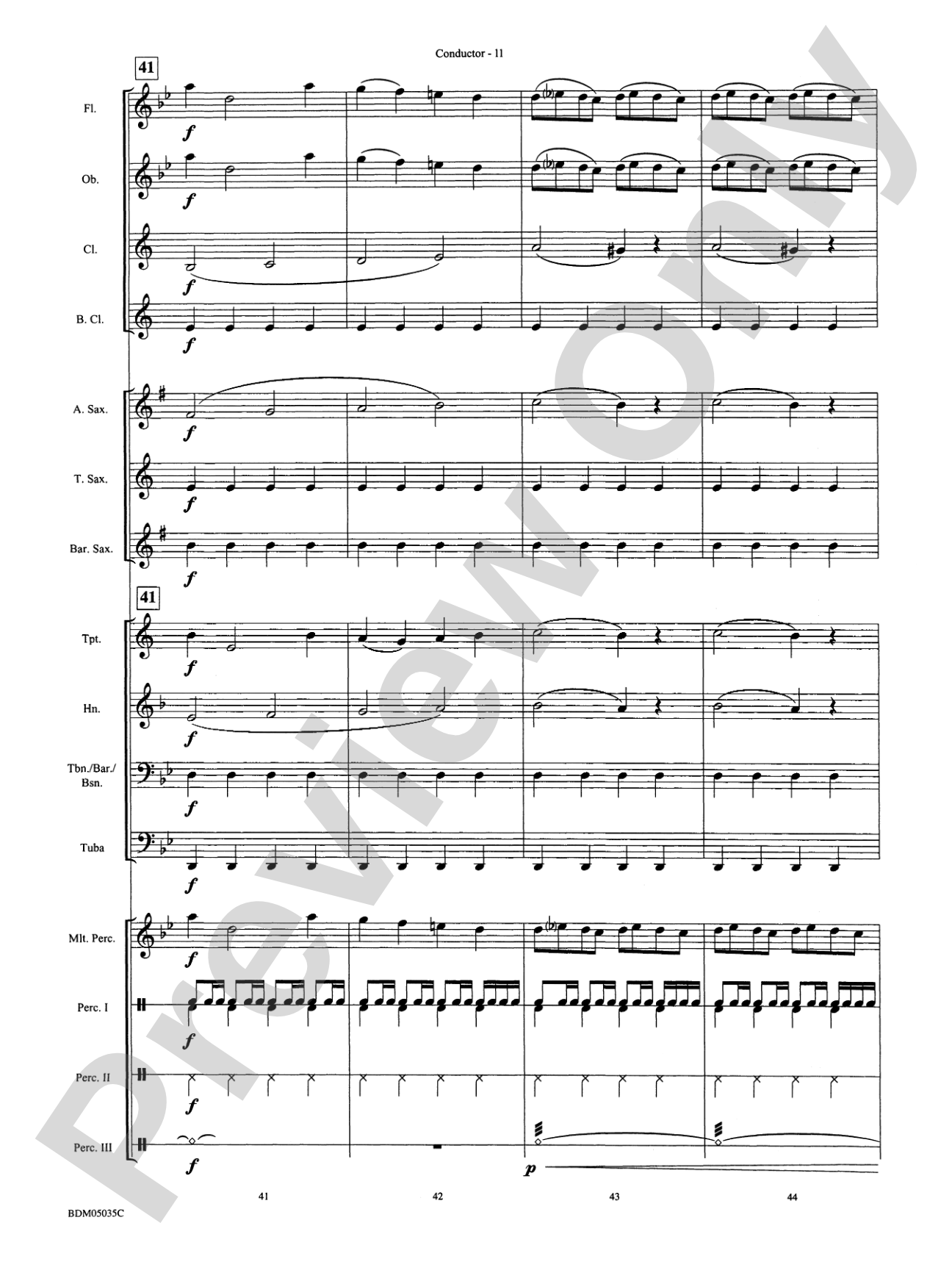 Labyrinth: Concert Band Conductor Score & Parts