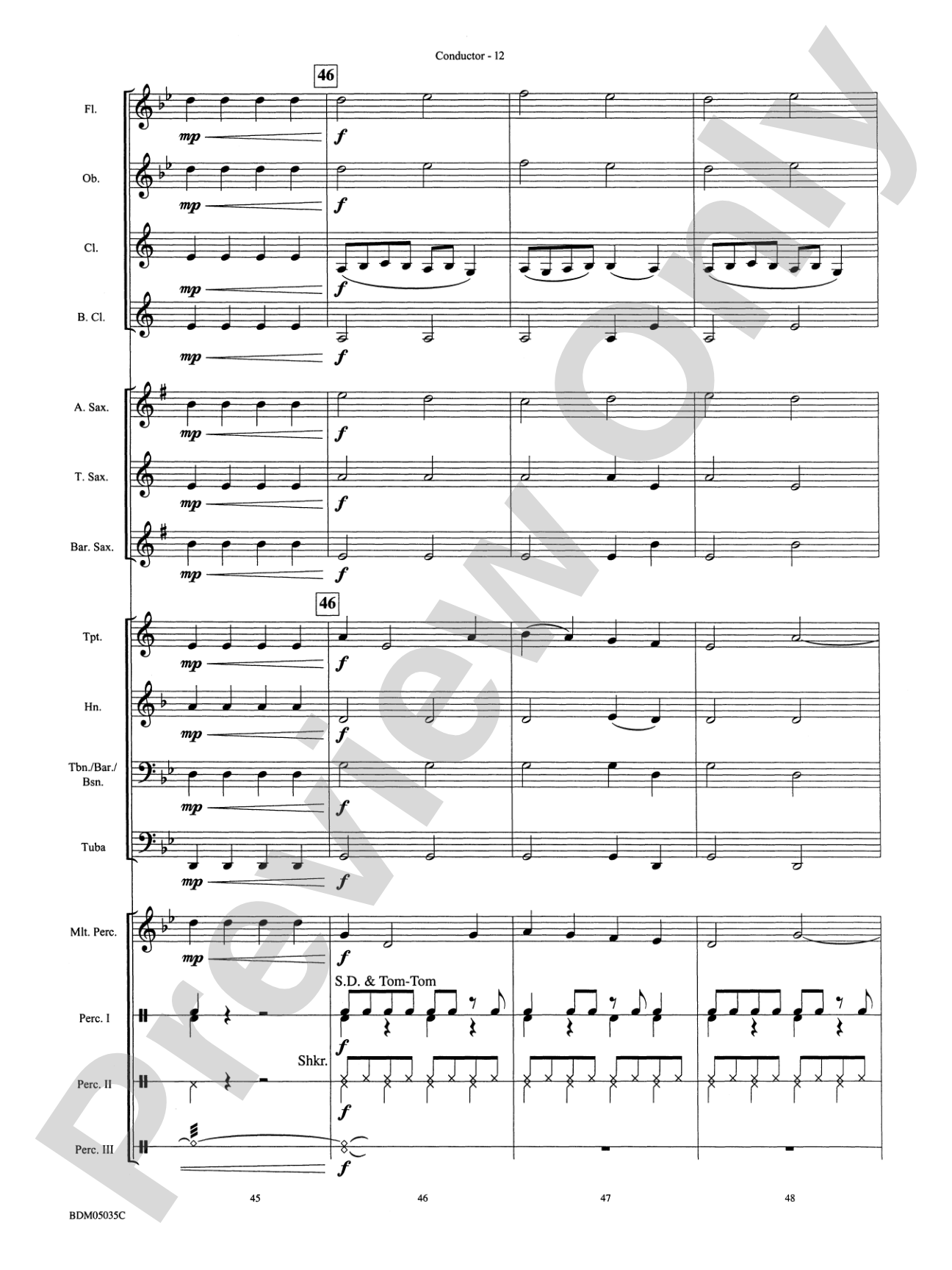 Labyrinth: Concert Band Conductor Score & Parts