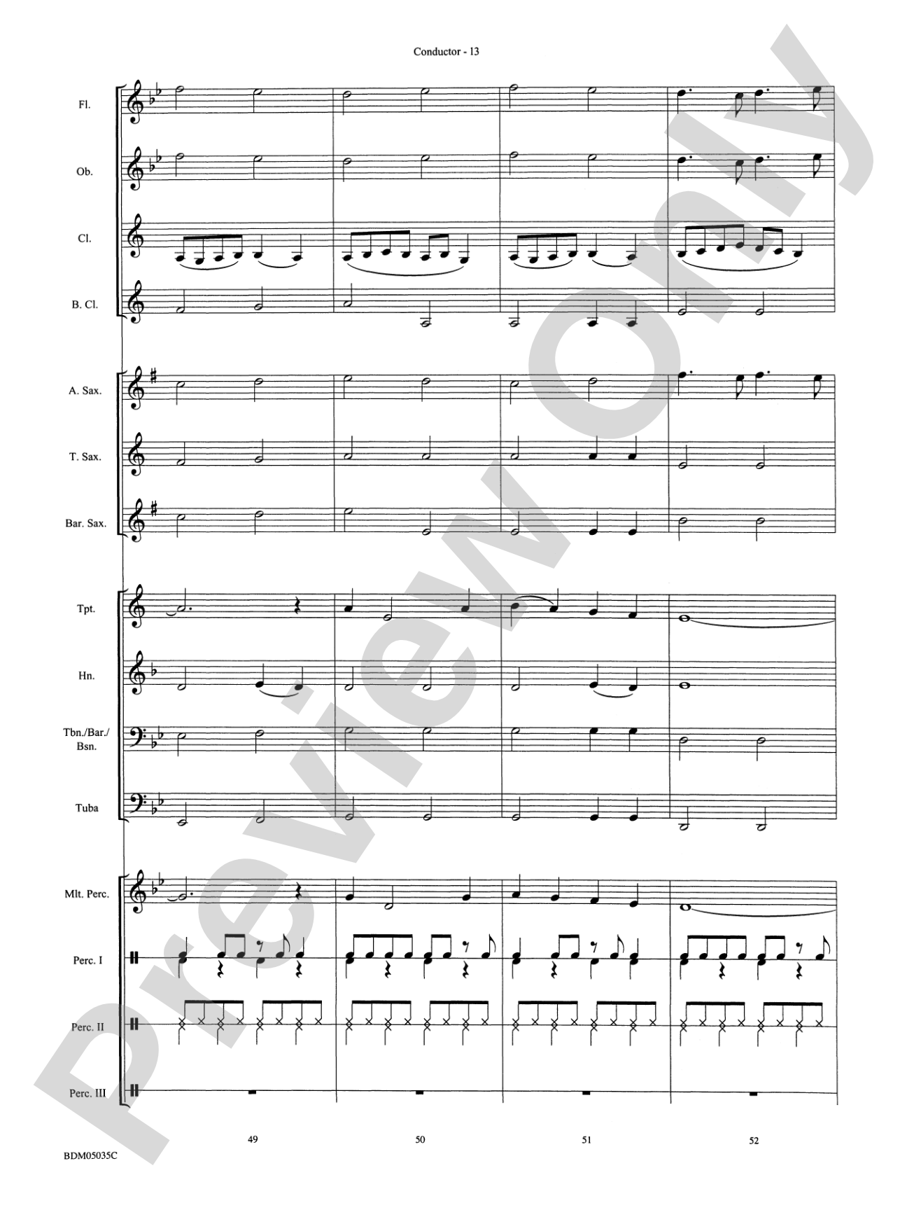 Labyrinth: Concert Band Conductor Score & Parts
