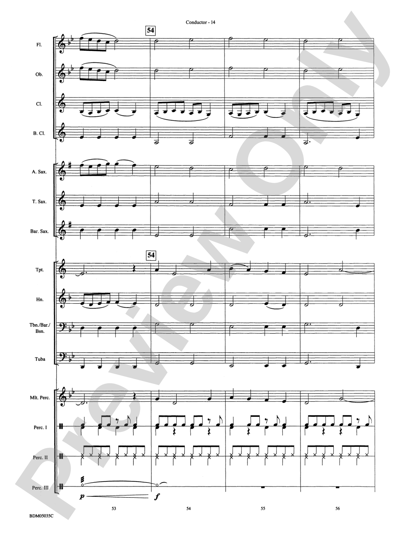 Labyrinth: Concert Band Conductor Score & Parts