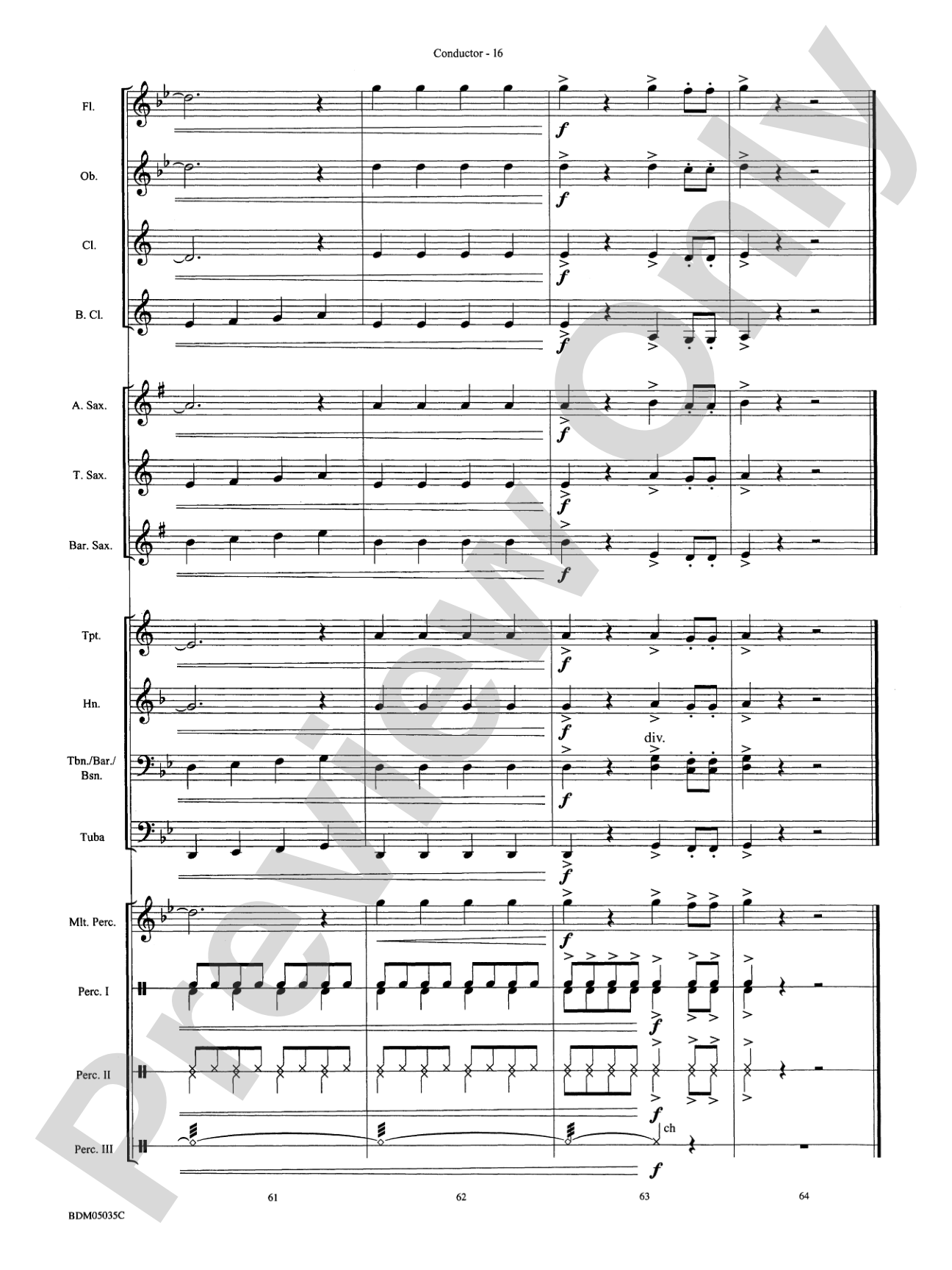 Labyrinth: Concert Band Conductor Score & Parts