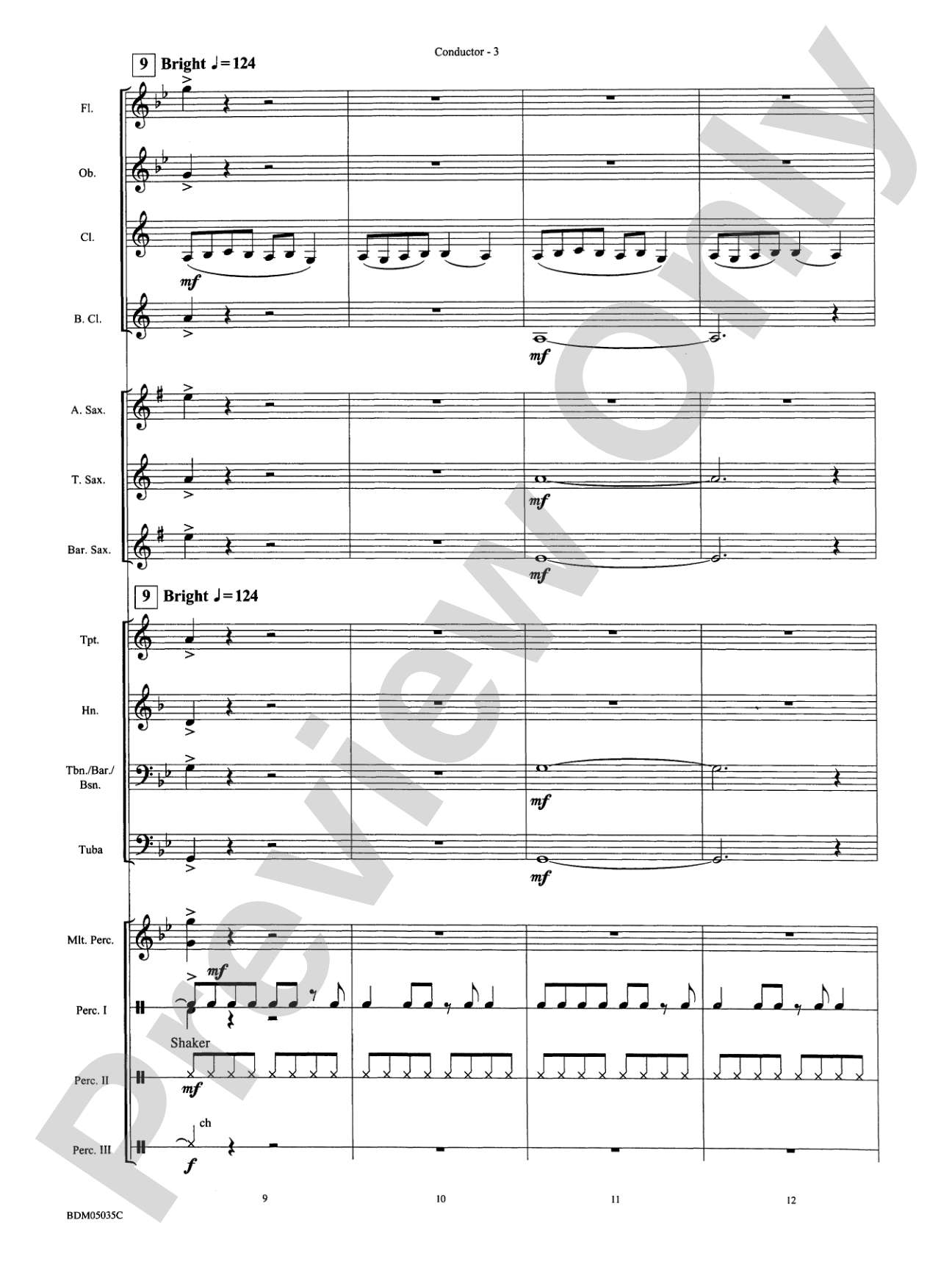 Labyrinth: Concert Band Conductor Score & Parts