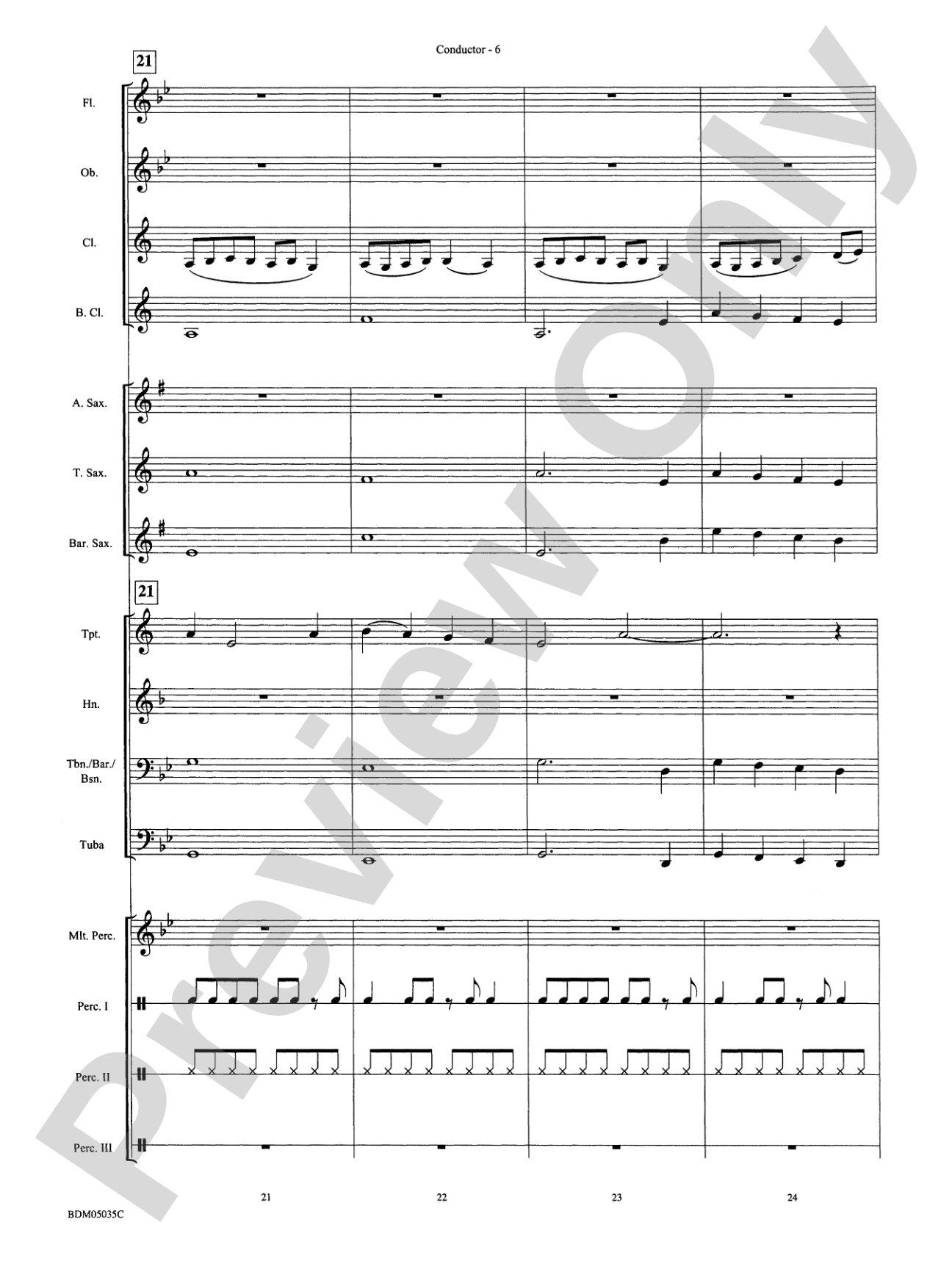 Labyrinth: Concert Band Conductor Score & Parts