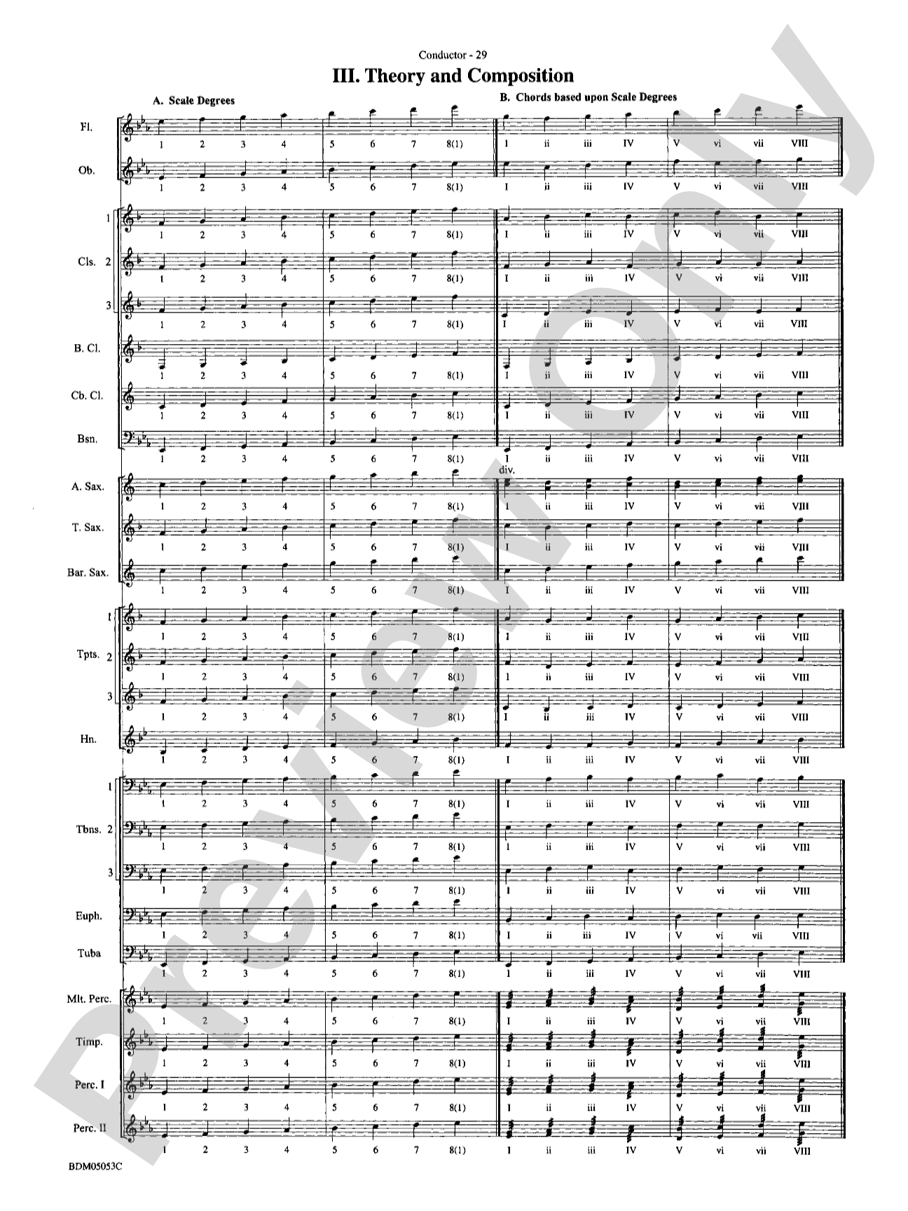 Symphonic Band Clinic: Concert Band Conductor Score & Parts