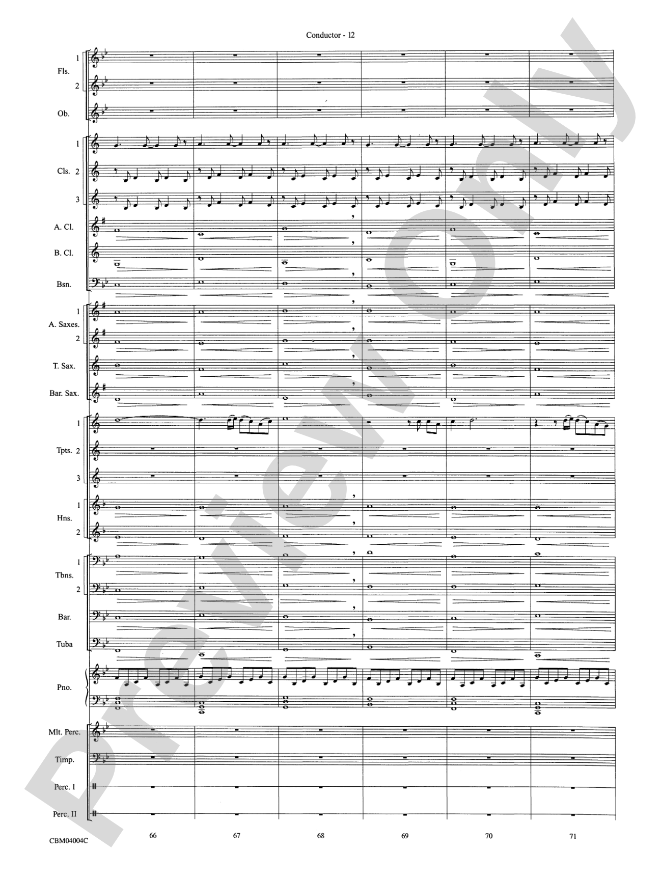Into the West (from The Lord of the Rings: The Return of the King): Concert Band Conductor Score & Parts