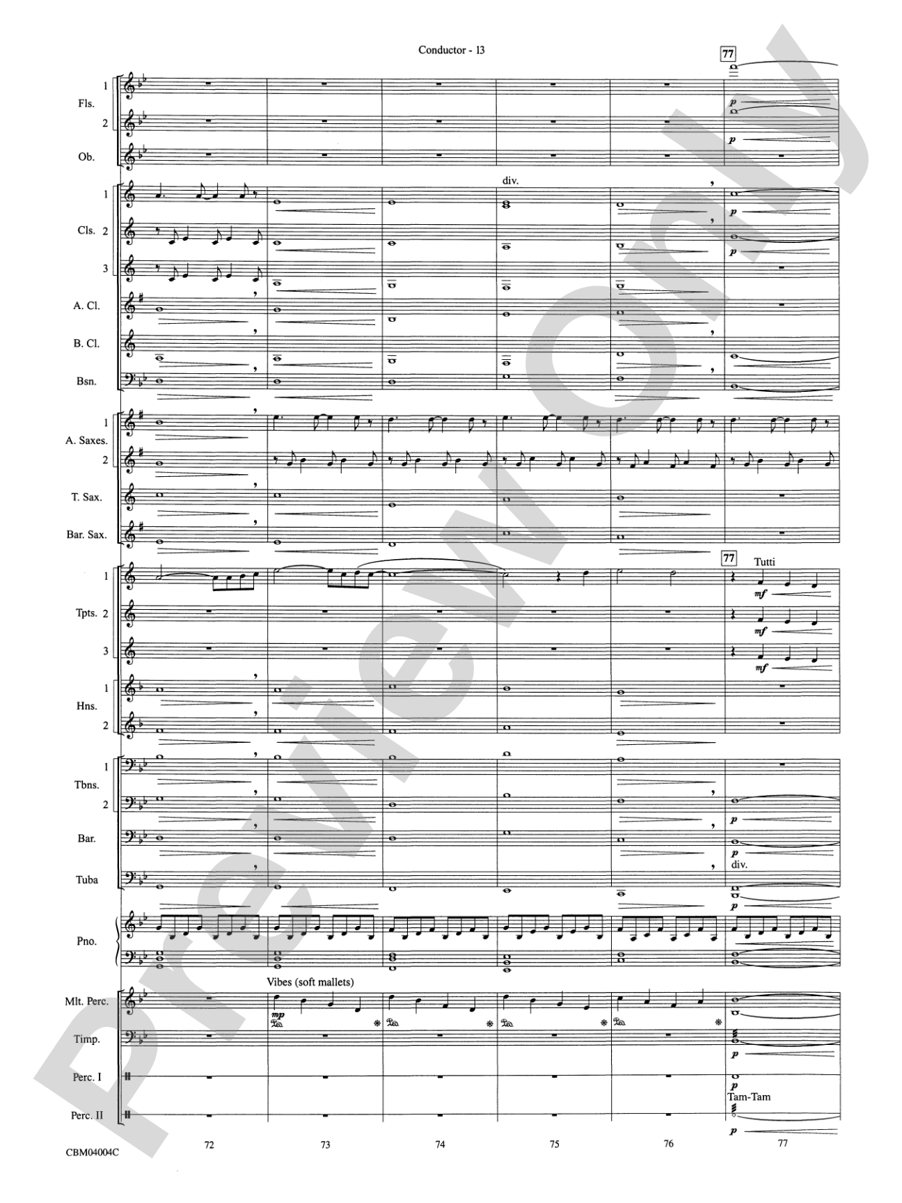 Into the West (from The Lord of the Rings: The Return of the King): Concert Band Conductor Score & Parts