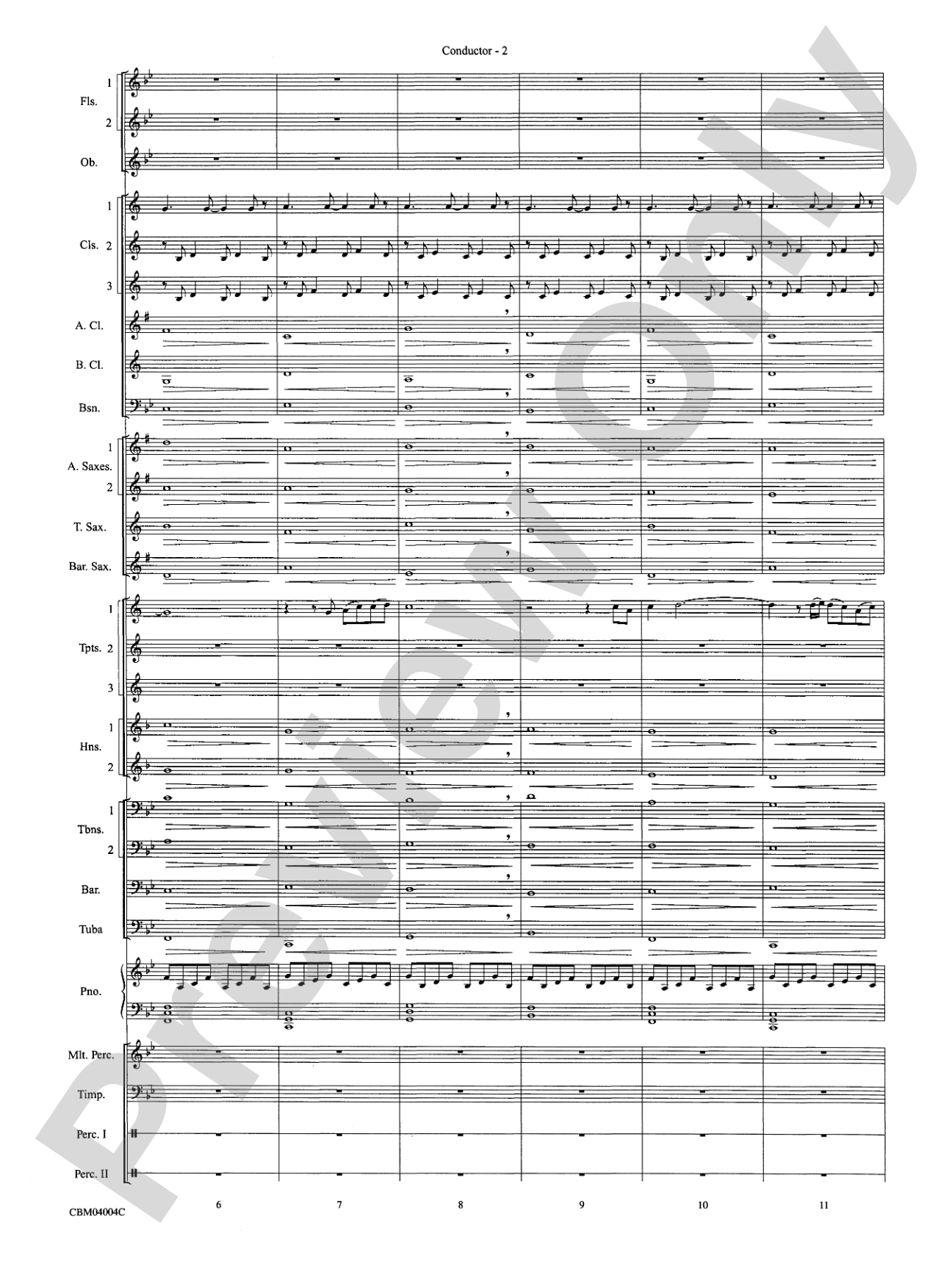Into the West (from The Lord of the Rings: The Return of the King): Concert Band Conductor Score & Parts