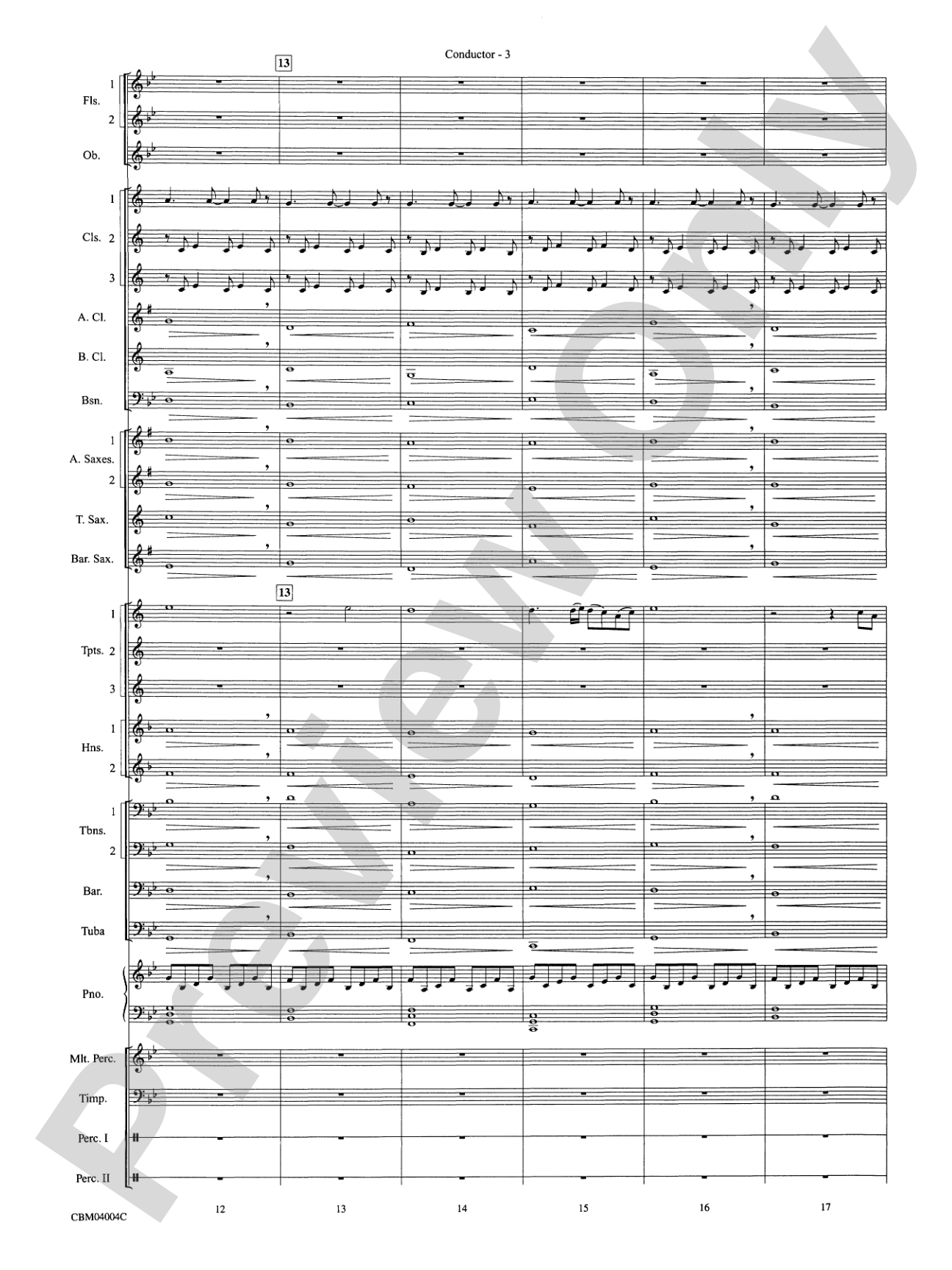 Into the West (from The Lord of the Rings: The Return of the King): Concert Band Conductor Score & Parts