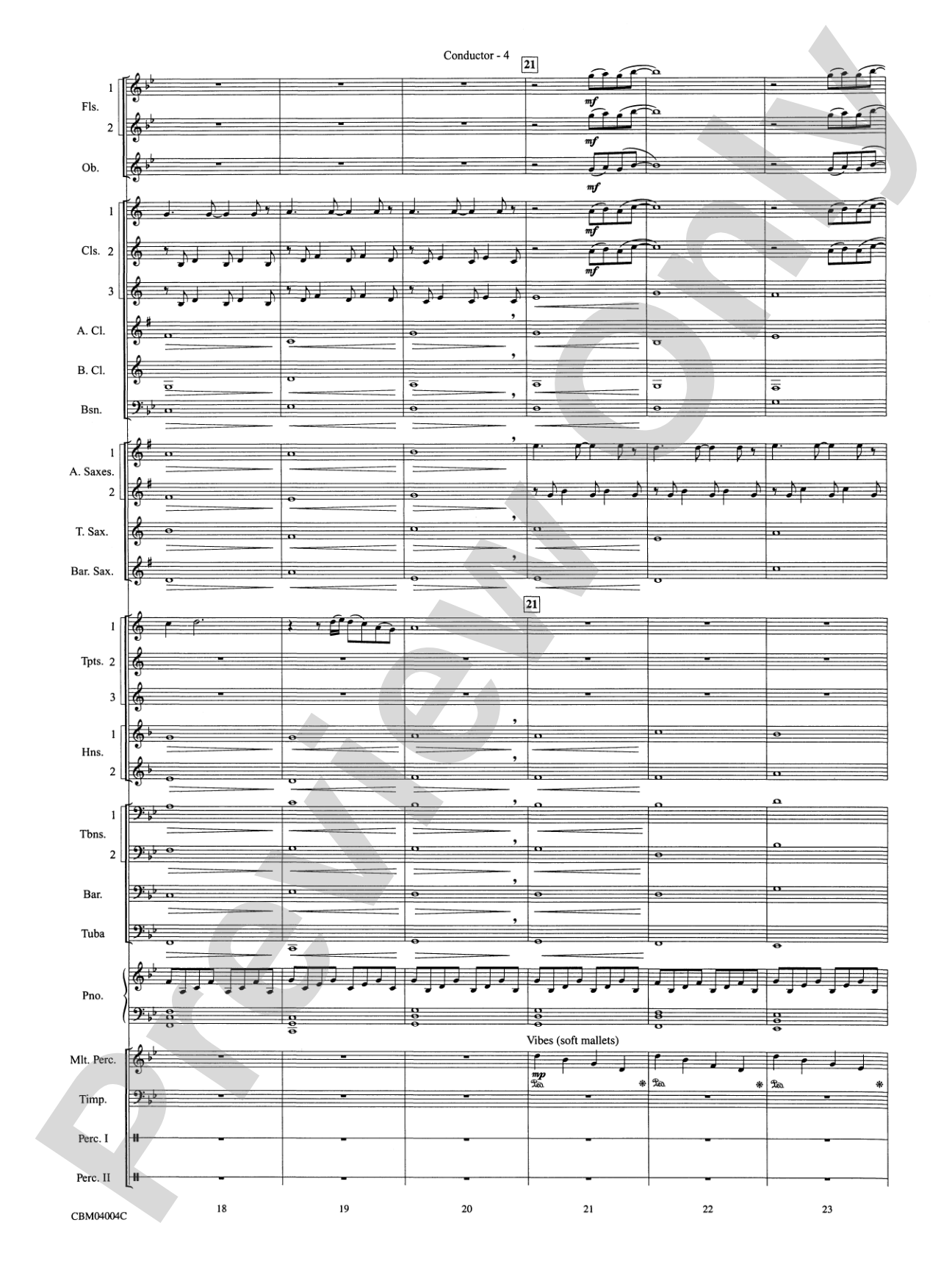 Into the West (from The Lord of the Rings: The Return of the King): Concert Band Conductor Score & Parts