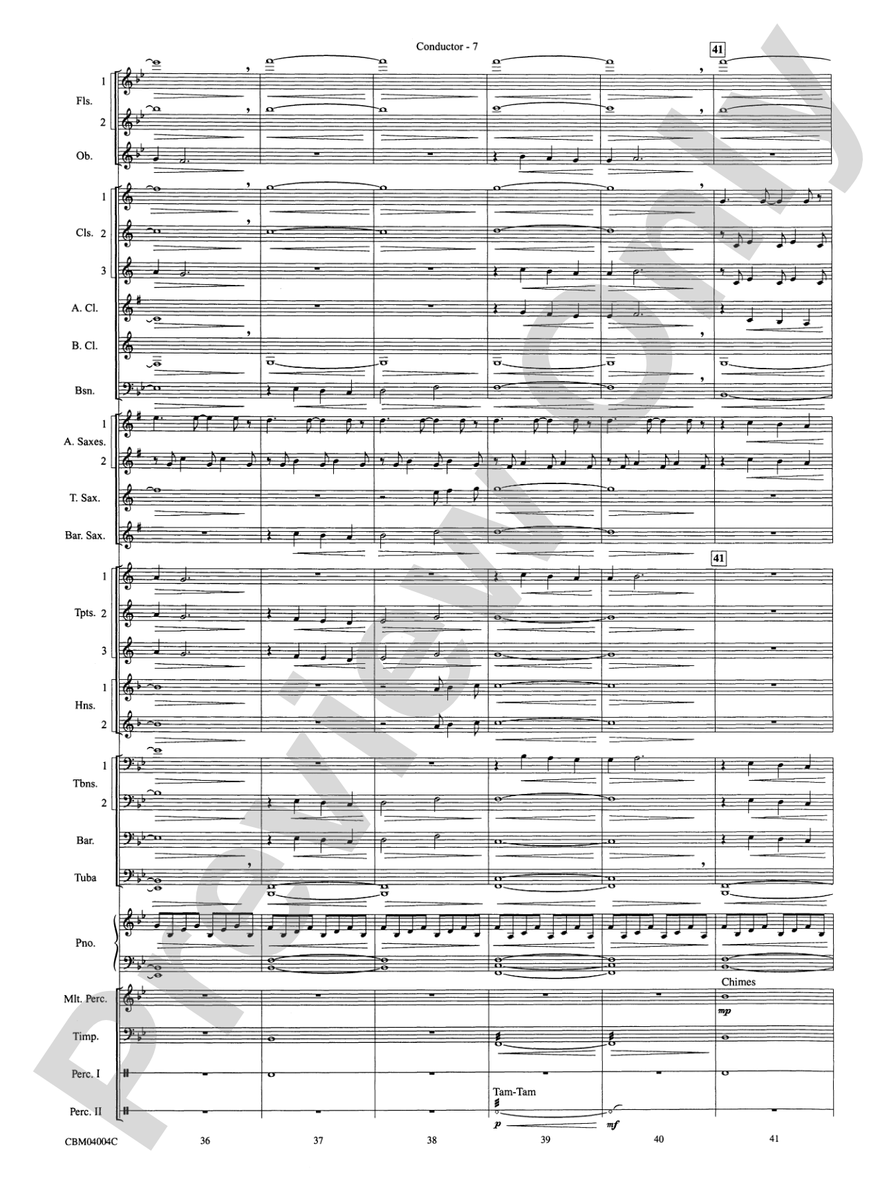 Into the West (from The Lord of the Rings: The Return of the King): Concert Band Conductor Score & Parts