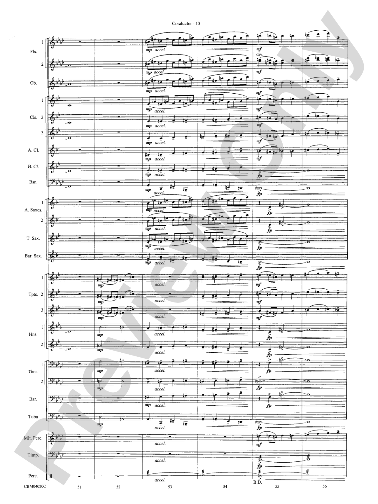 Ever Braver, Ever Stronger (An American Elegy): Score