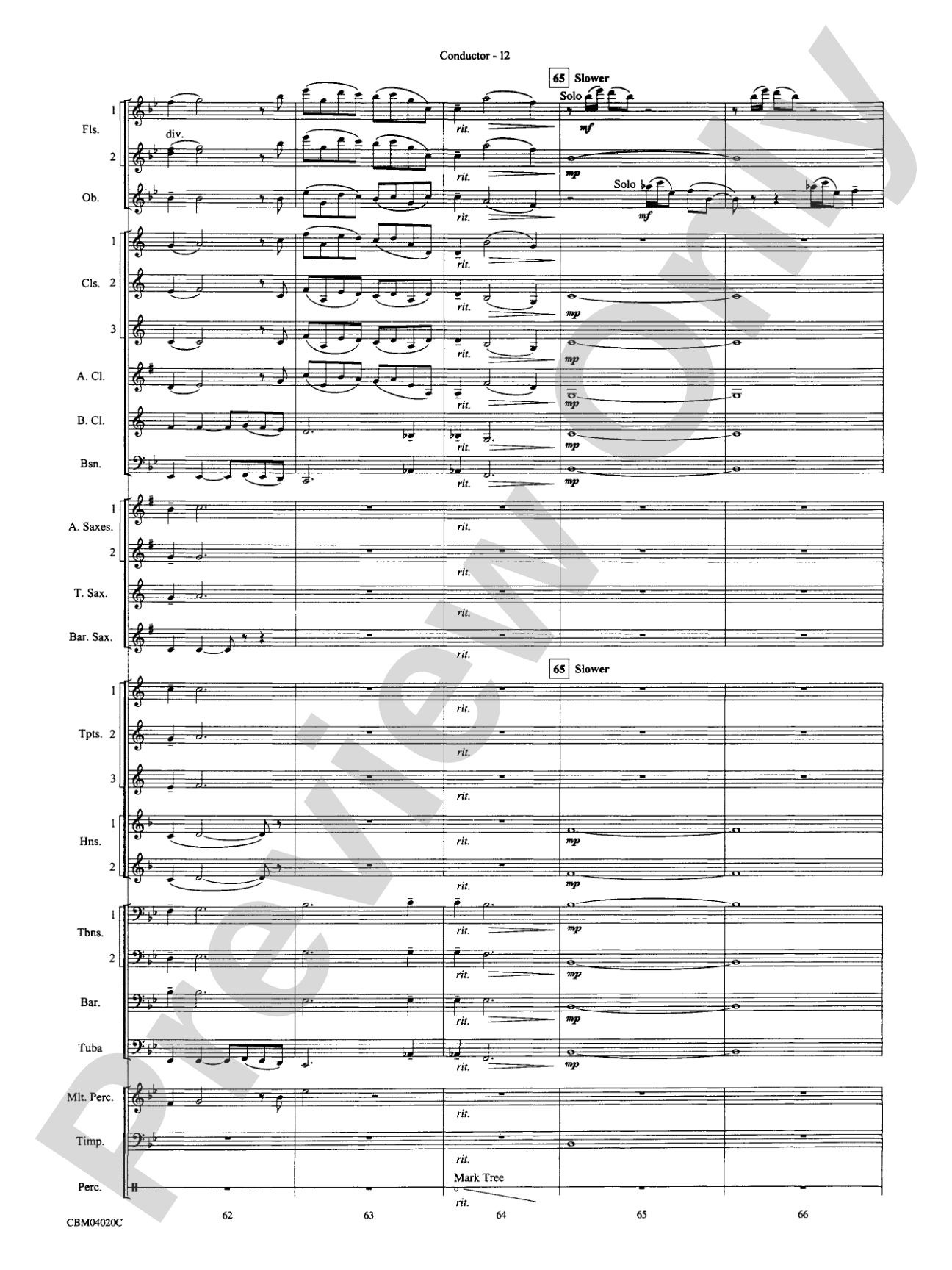 Ever Braver, Ever Stronger (An American Elegy): Score