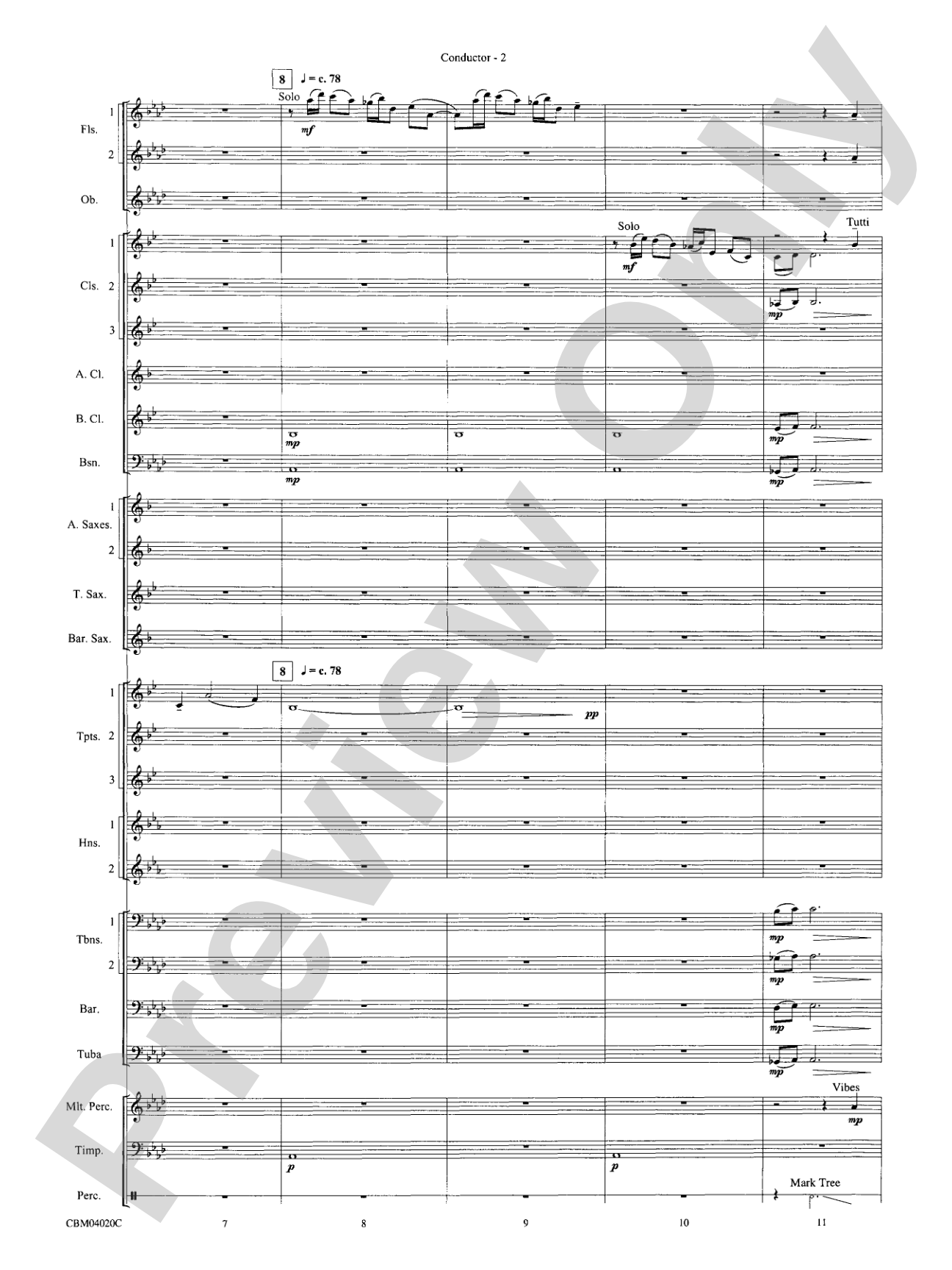 Ever Braver, Ever Stronger (An American Elegy): Score