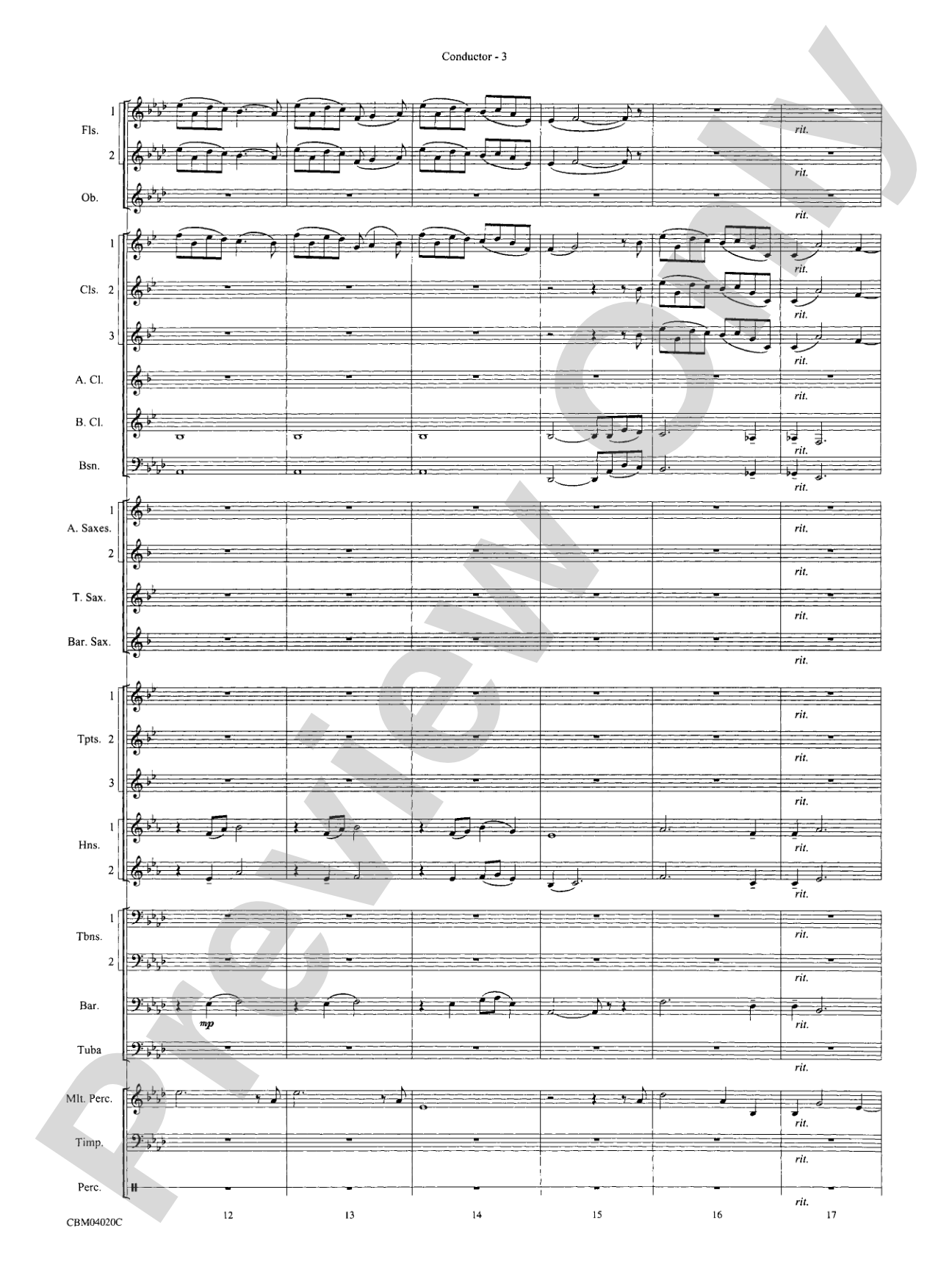 Ever Braver, Ever Stronger (An American Elegy): Score