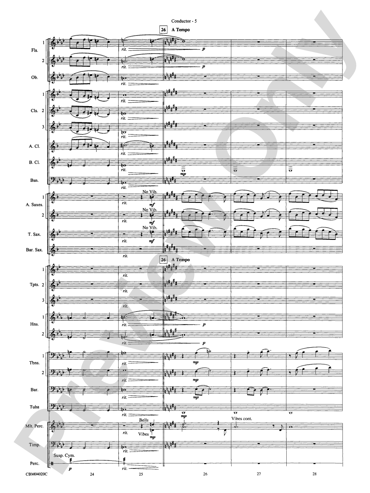 Ever Braver, Ever Stronger (An American Elegy): Score