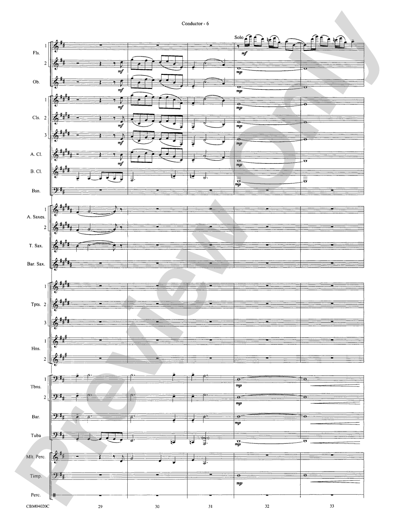 Ever Braver, Ever Stronger (An American Elegy): Score