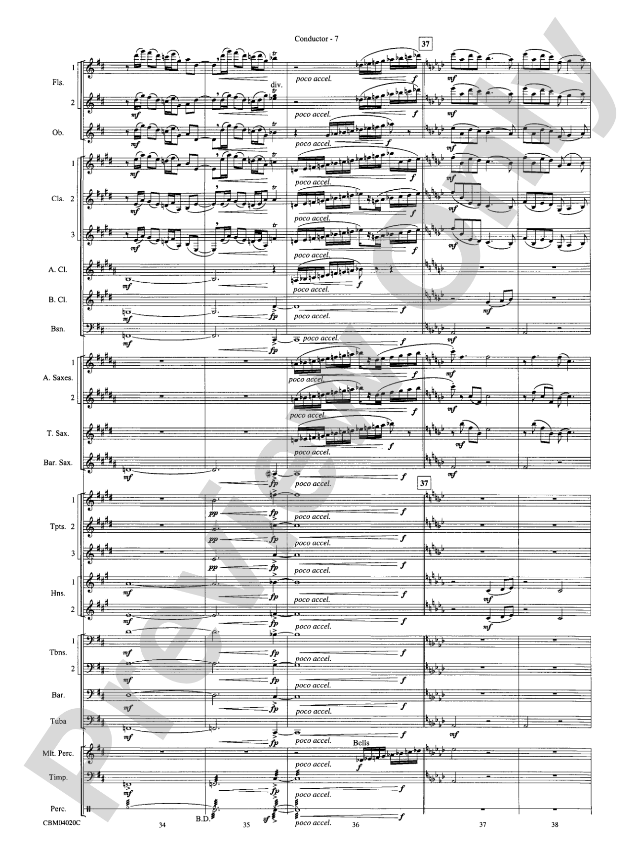 Ever Braver, Ever Stronger (An American Elegy): Score