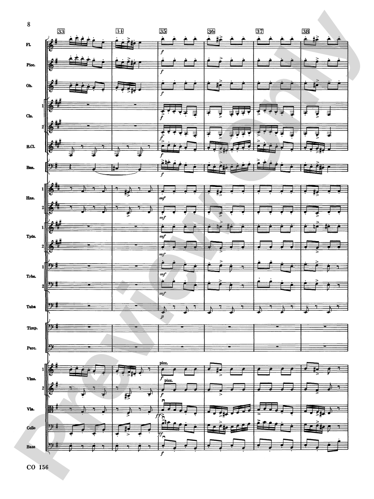 Norwegian Dances Nos. 2 & 3: Full Orchestra Conductor Score & Parts