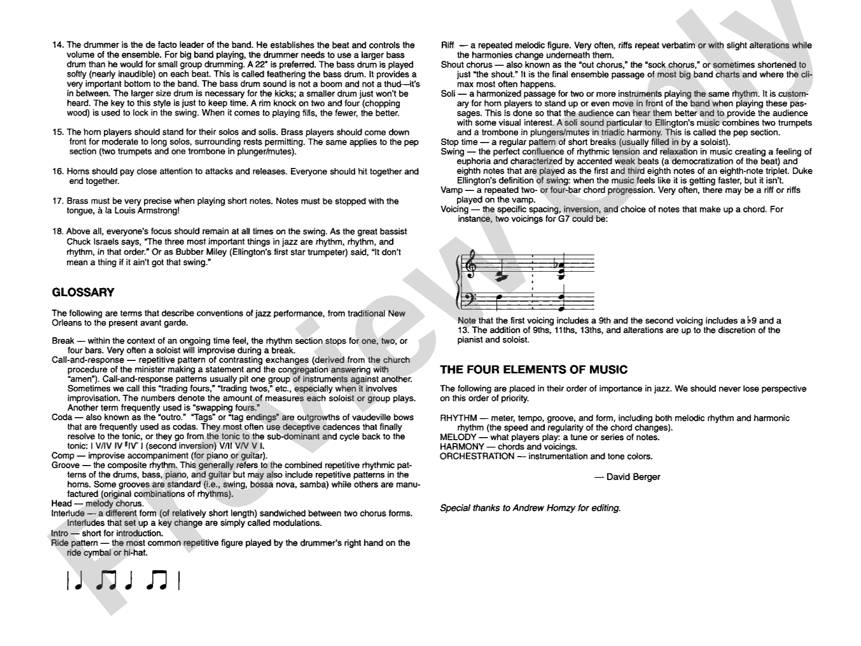 Sultry Sunset: Jazz Ensemble Conductor Score & Parts