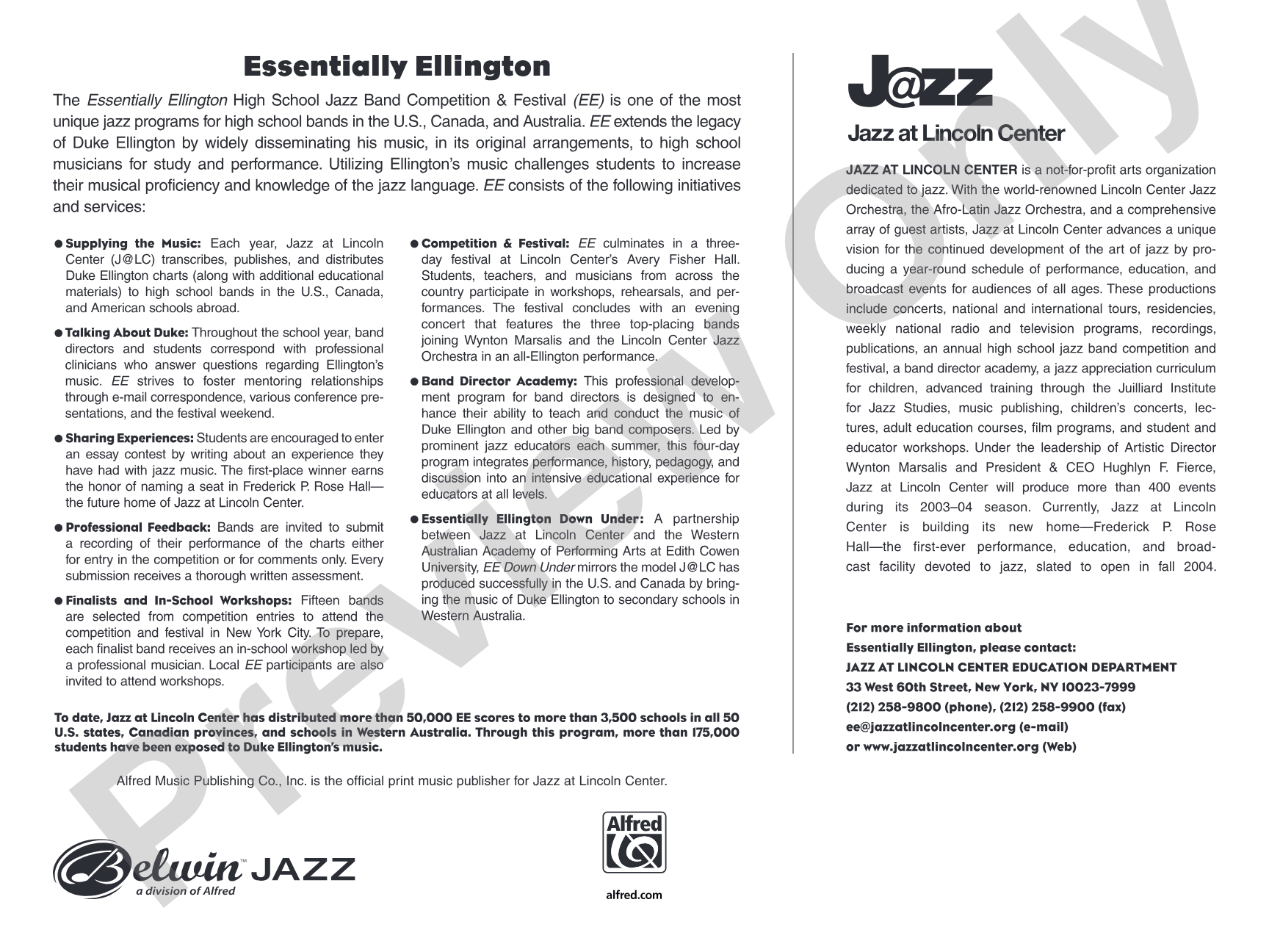 Jump for Joy: Jazz Ensemble Conductor Score & Parts