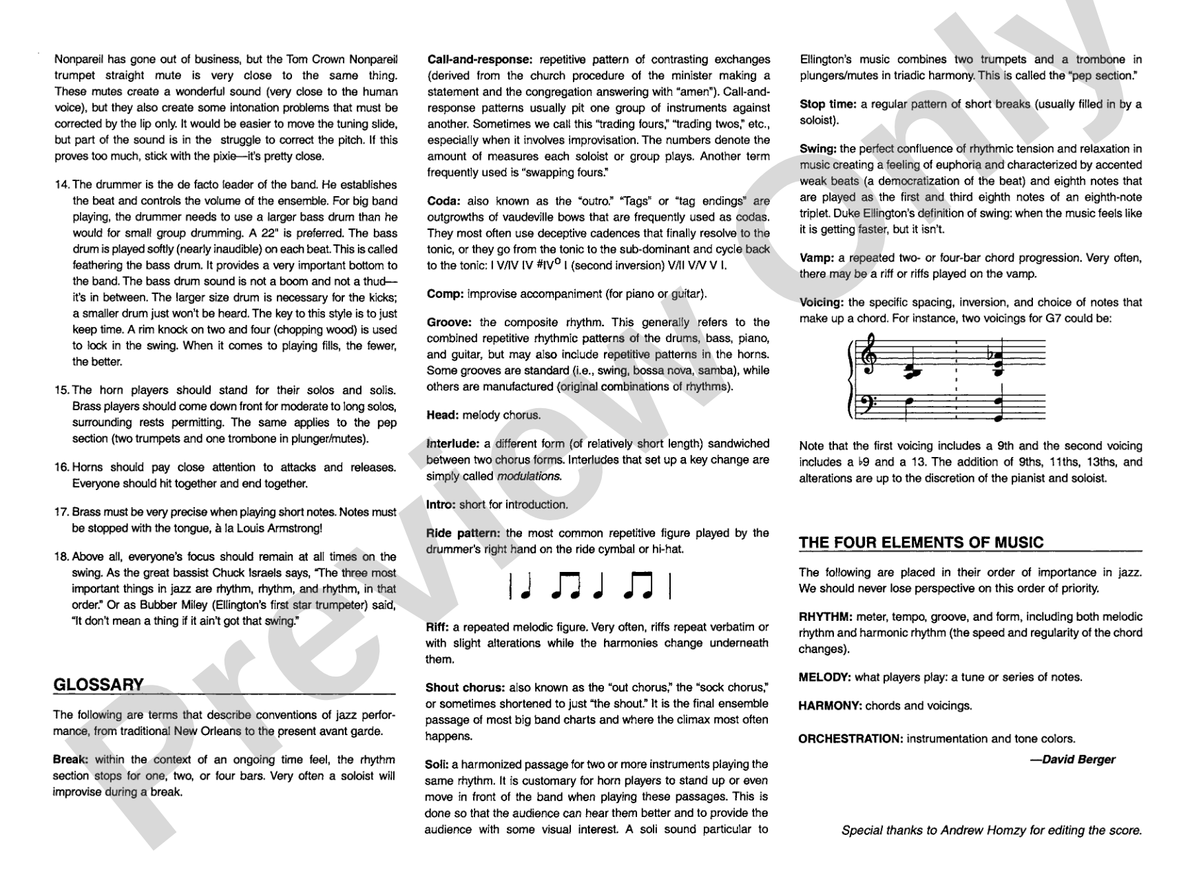 Jump for Joy: Jazz Ensemble Conductor Score & Parts
