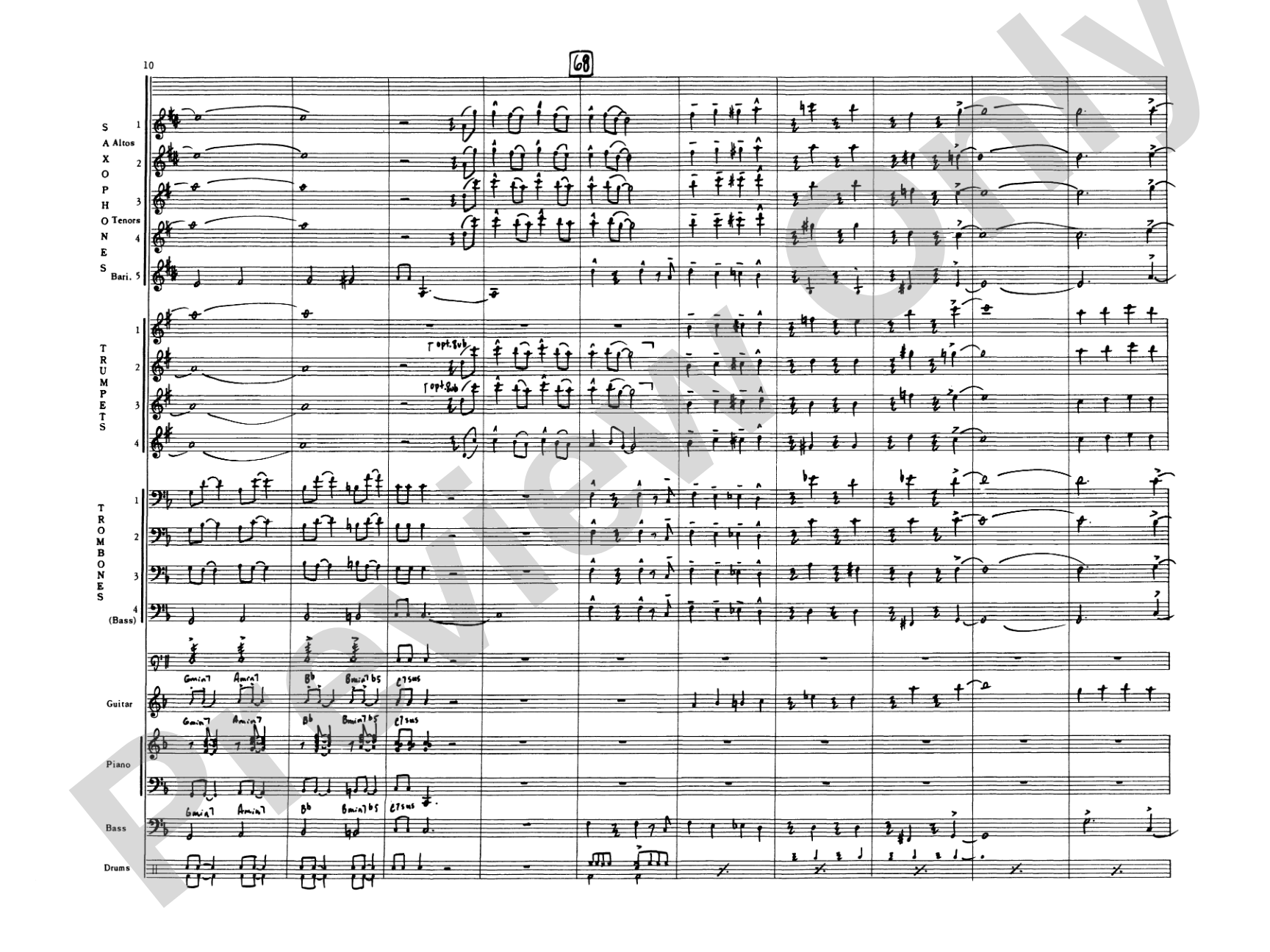 Feels So Good: Jazz Ensemble Conductor Score & Parts