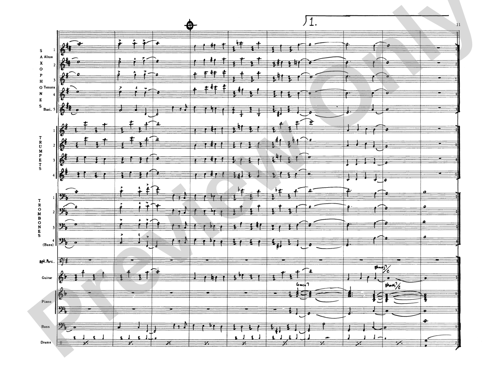 Feels So Good: Jazz Ensemble Conductor Score & Parts