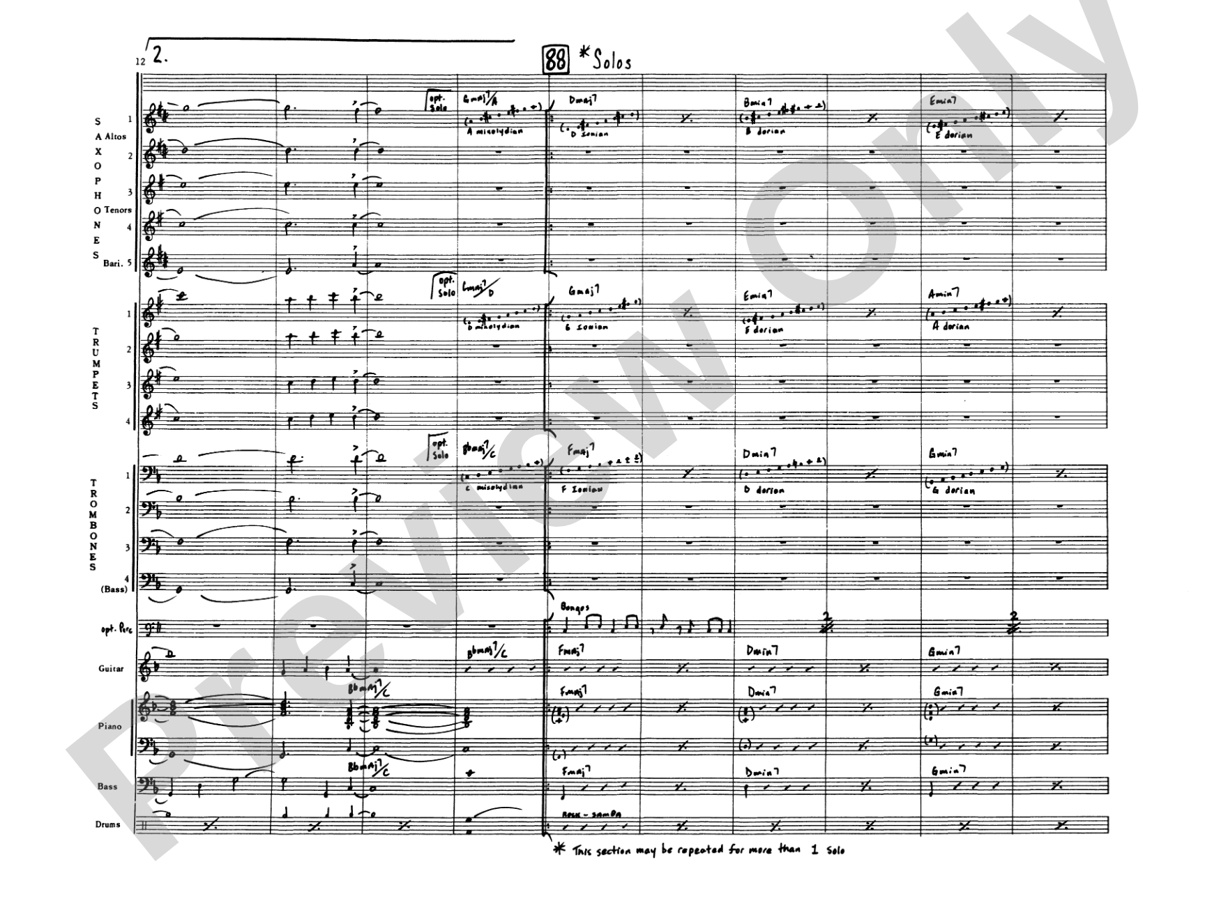 Feels So Good: Jazz Ensemble Conductor Score & Parts