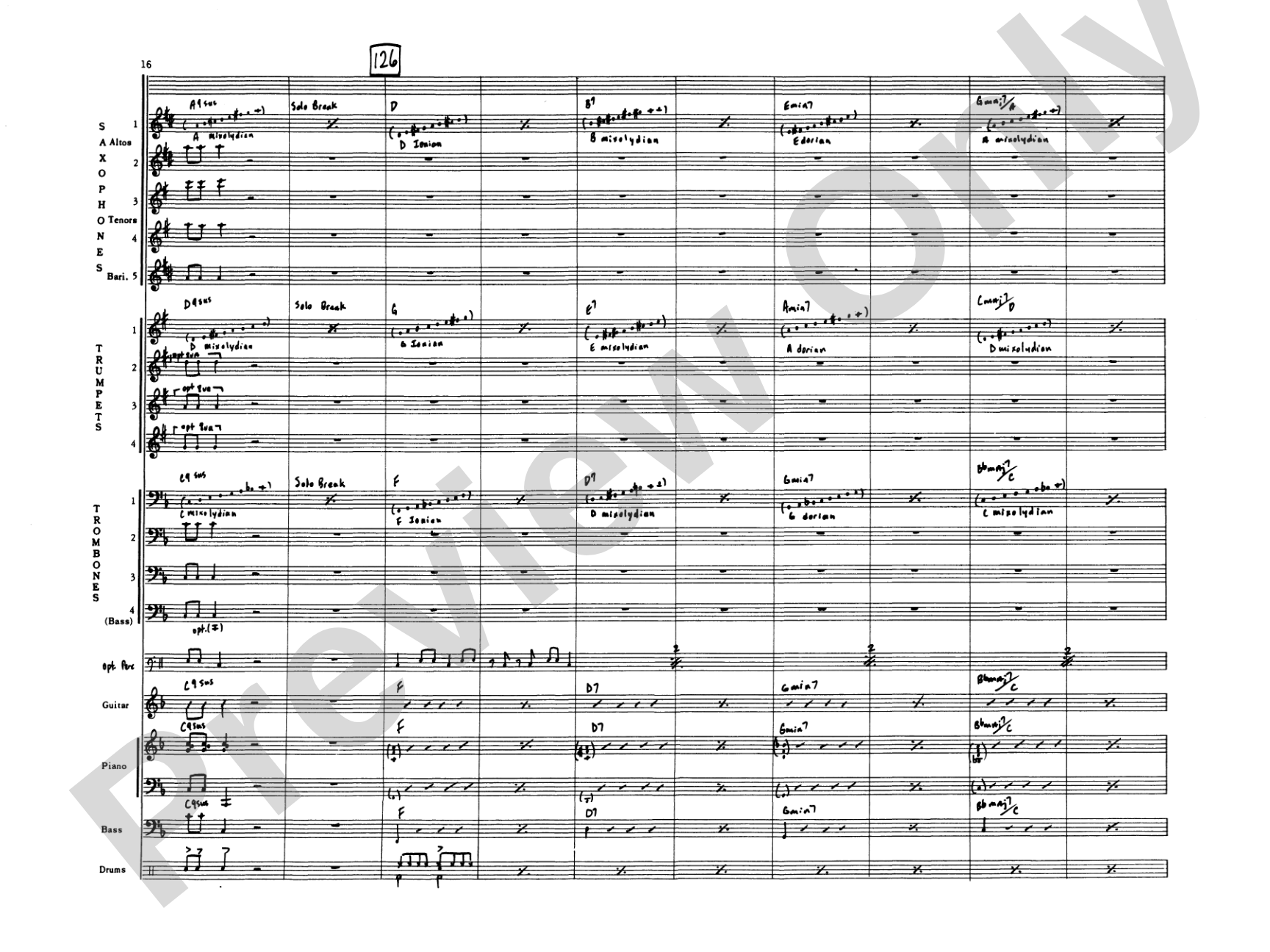 Feels So Good: Jazz Ensemble Conductor Score & Parts
