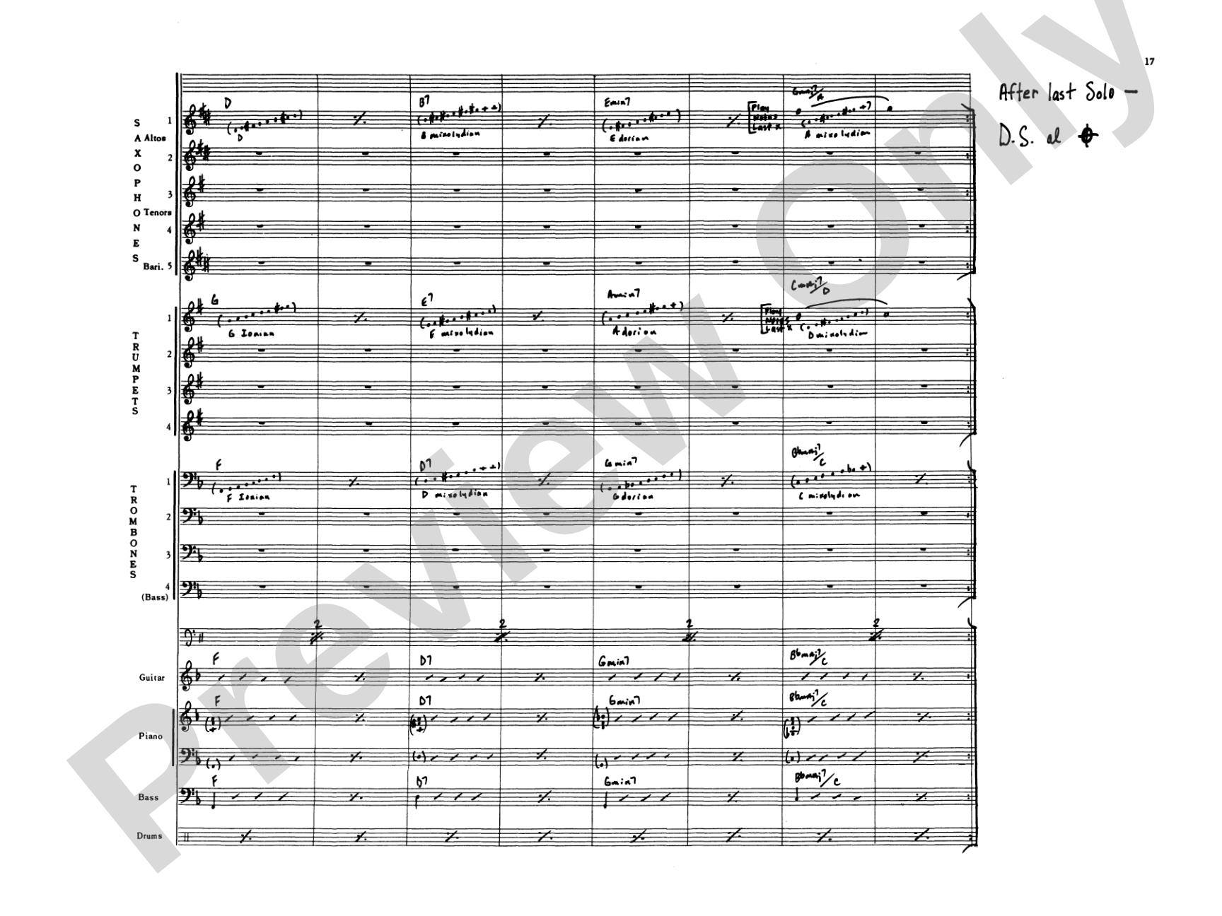 Feels So Good: Jazz Ensemble Conductor Score & Parts