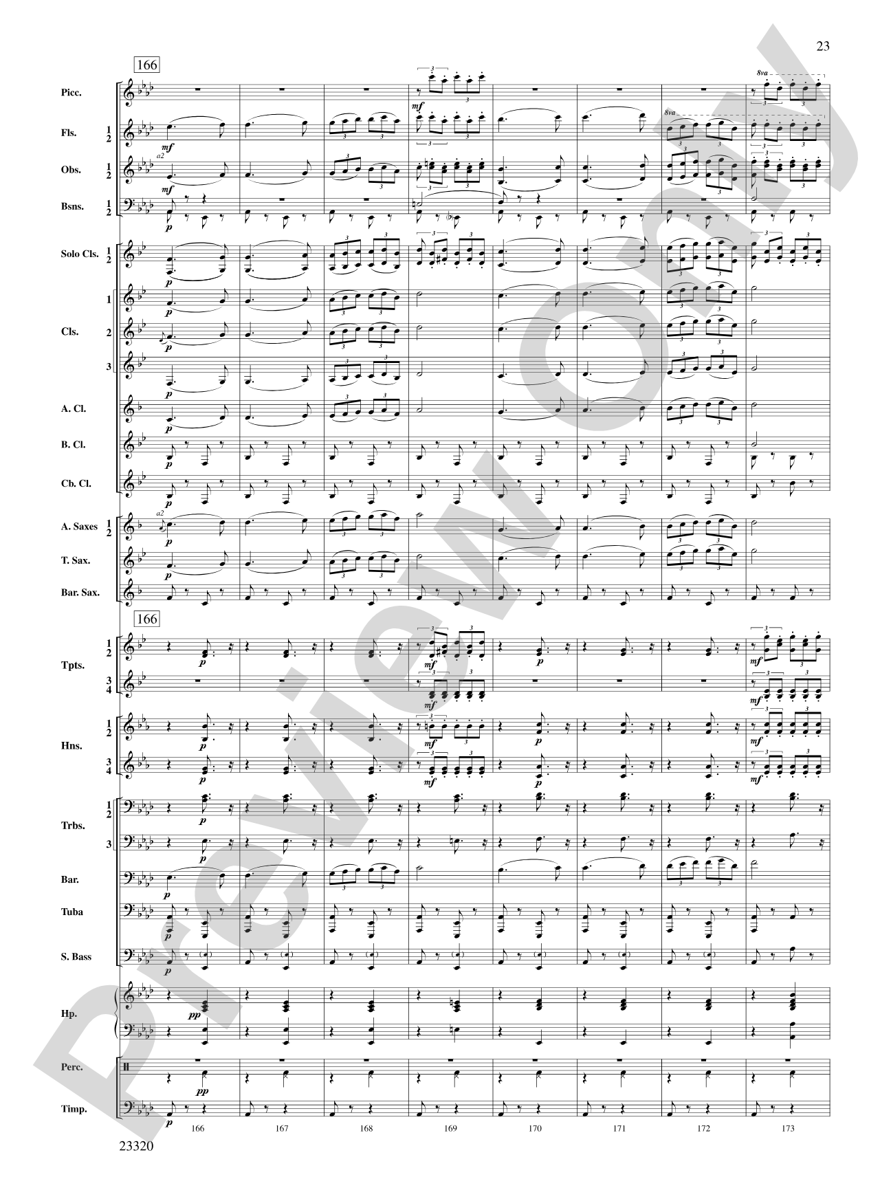 March and Cortege of Bacchus: Concert Band Conductor Score & Parts