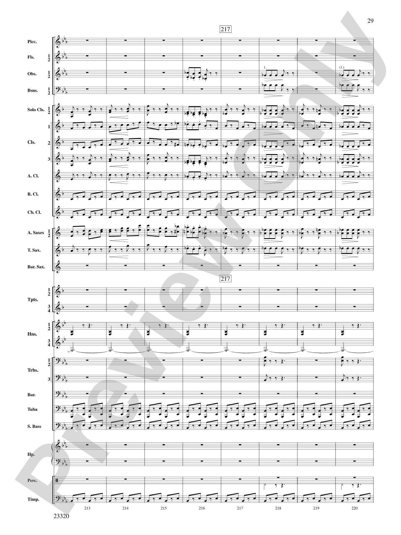 March and Cortege of Bacchus: Concert Band Conductor Score & Parts