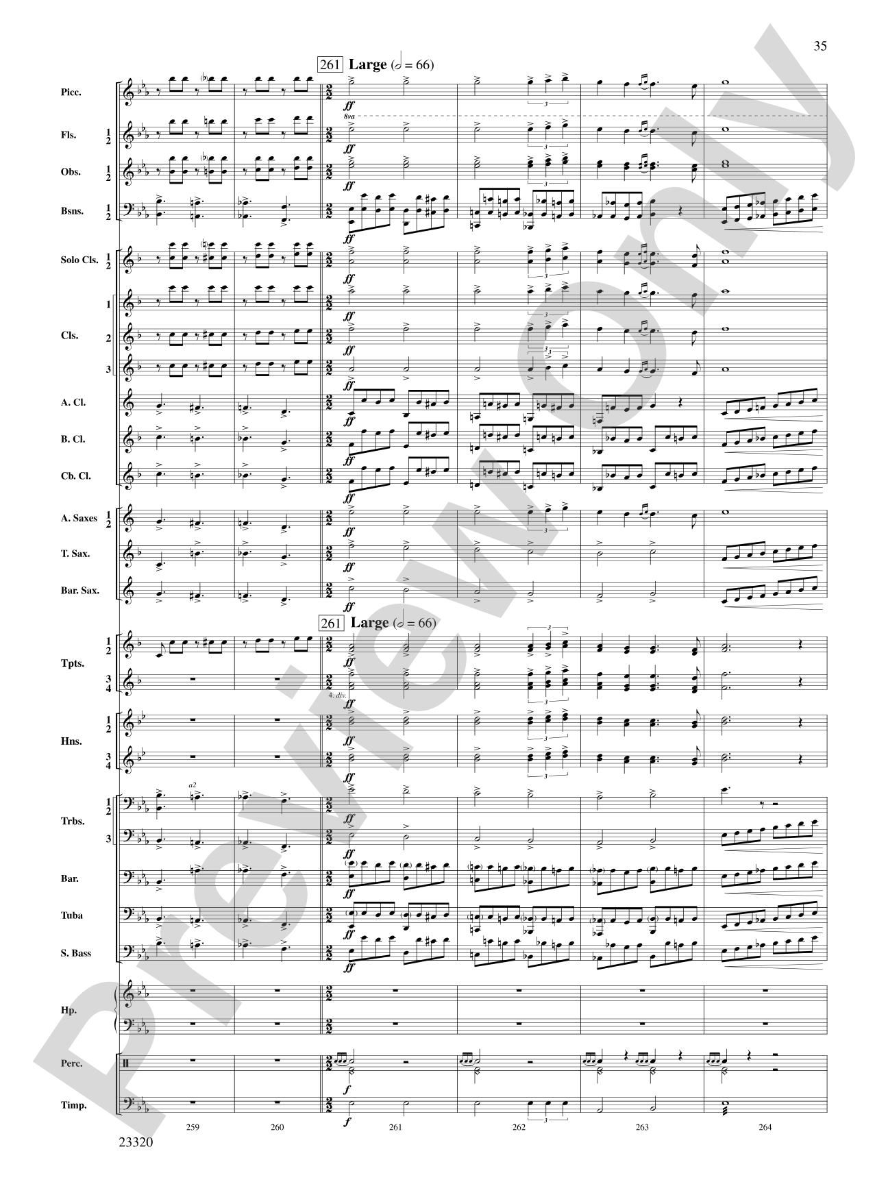 March and Cortege of Bacchus: Concert Band Conductor Score & Parts